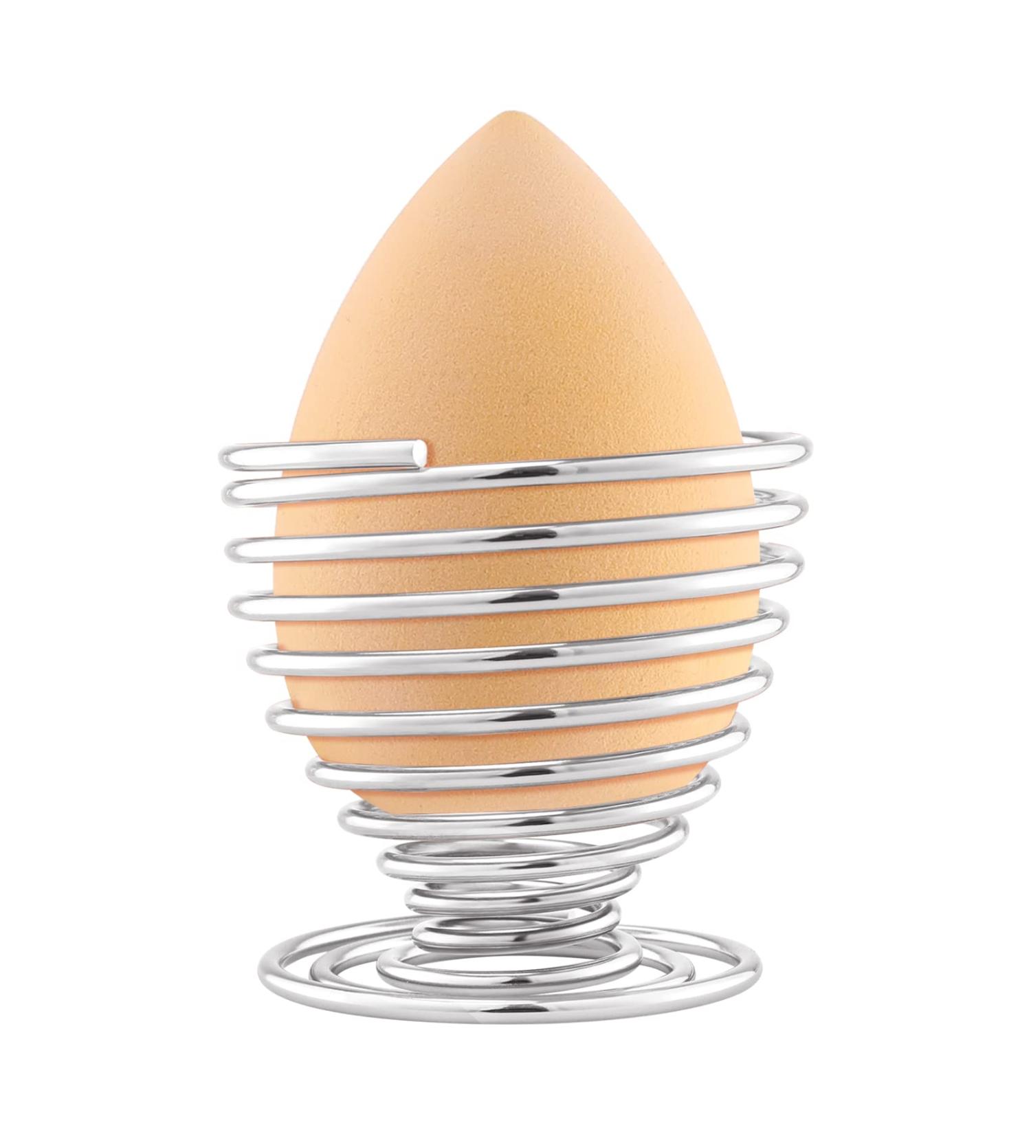 Luxspire Beauty Sponge Blender Holder - Makeup Sponge & Powder Puff Drying Rack, Silver - Buy Online on GoSupps.com