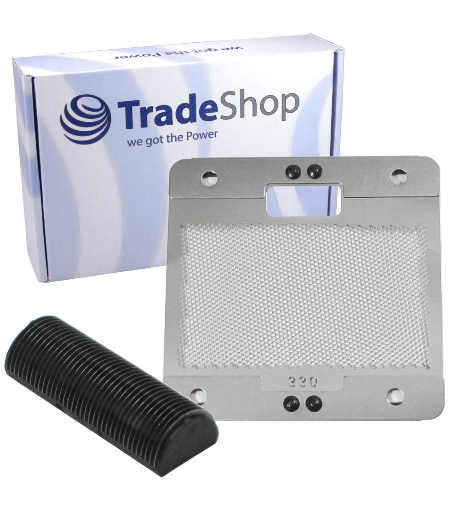 High-Quality Shear Foil & Razor Blade Combination Pack for Braun Series 3 & Smart Control 300/320/340 - Compatible with Syncro & SyncroPro Models - Buy Online on GoSupps.com