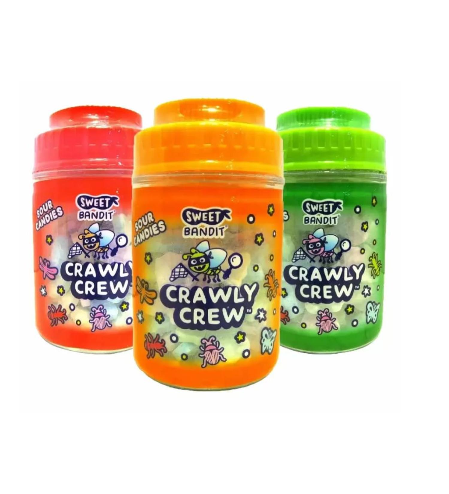 Ellies Jellies Sweet Bandit Crawly Crew Sour Candies 70g x12