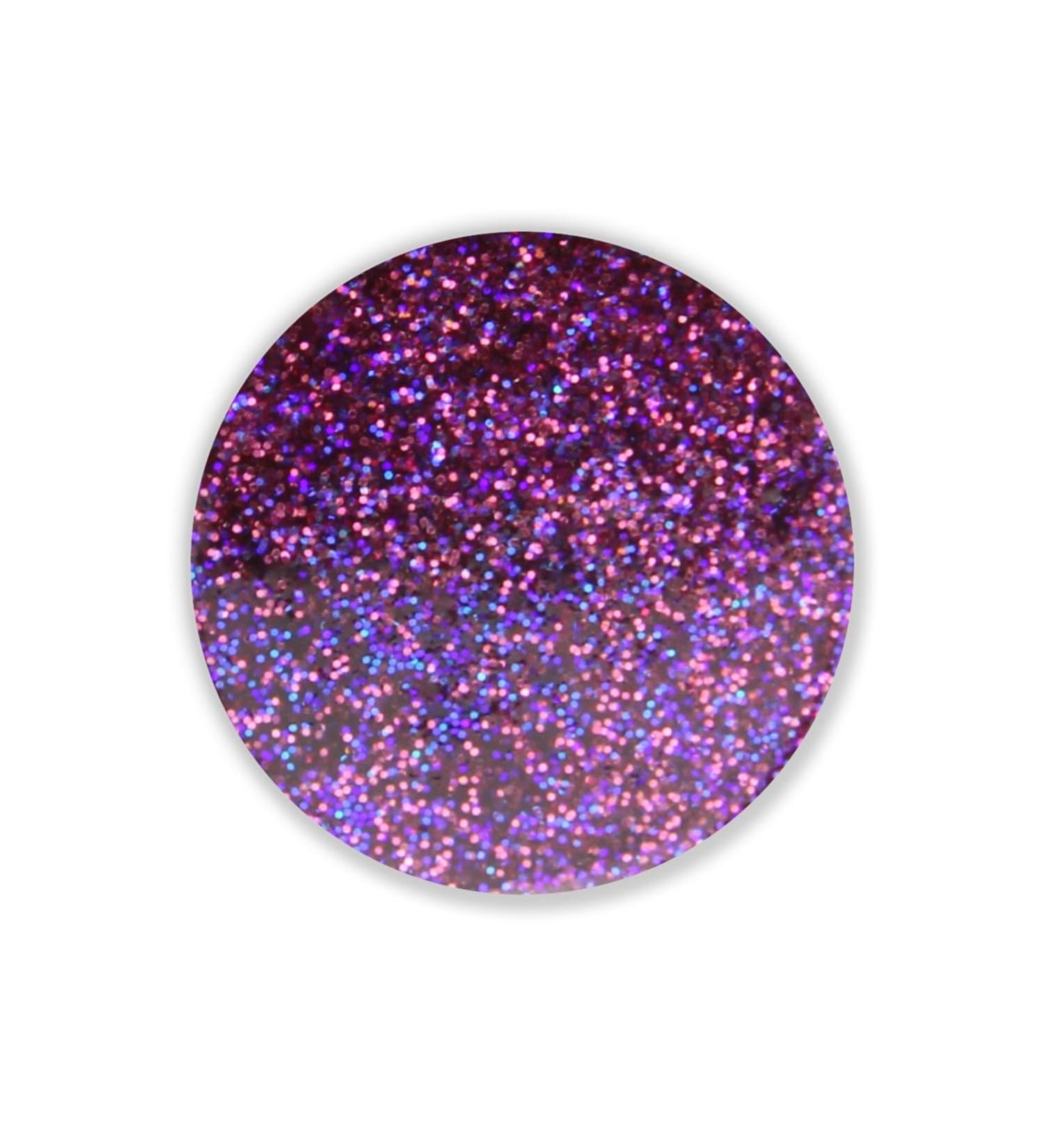 UV Colour Fusion Glitter Gel - passion fuchsia (fuchsia-blau mix) 5ml