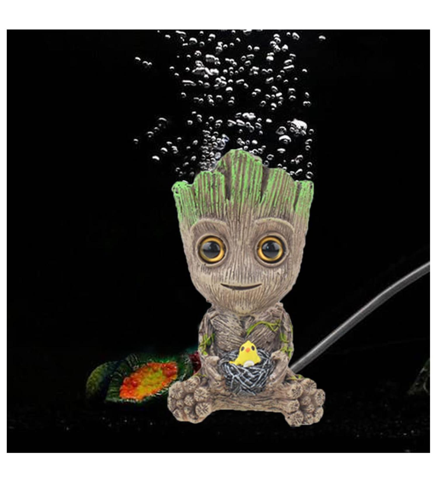 Aquarium Air Base & Groot Resin Ornaments | Air Stones & Decorative Aquarium Decor for Stunning Aquariums | International Shipping Available - Buy Online on GoSupps.com