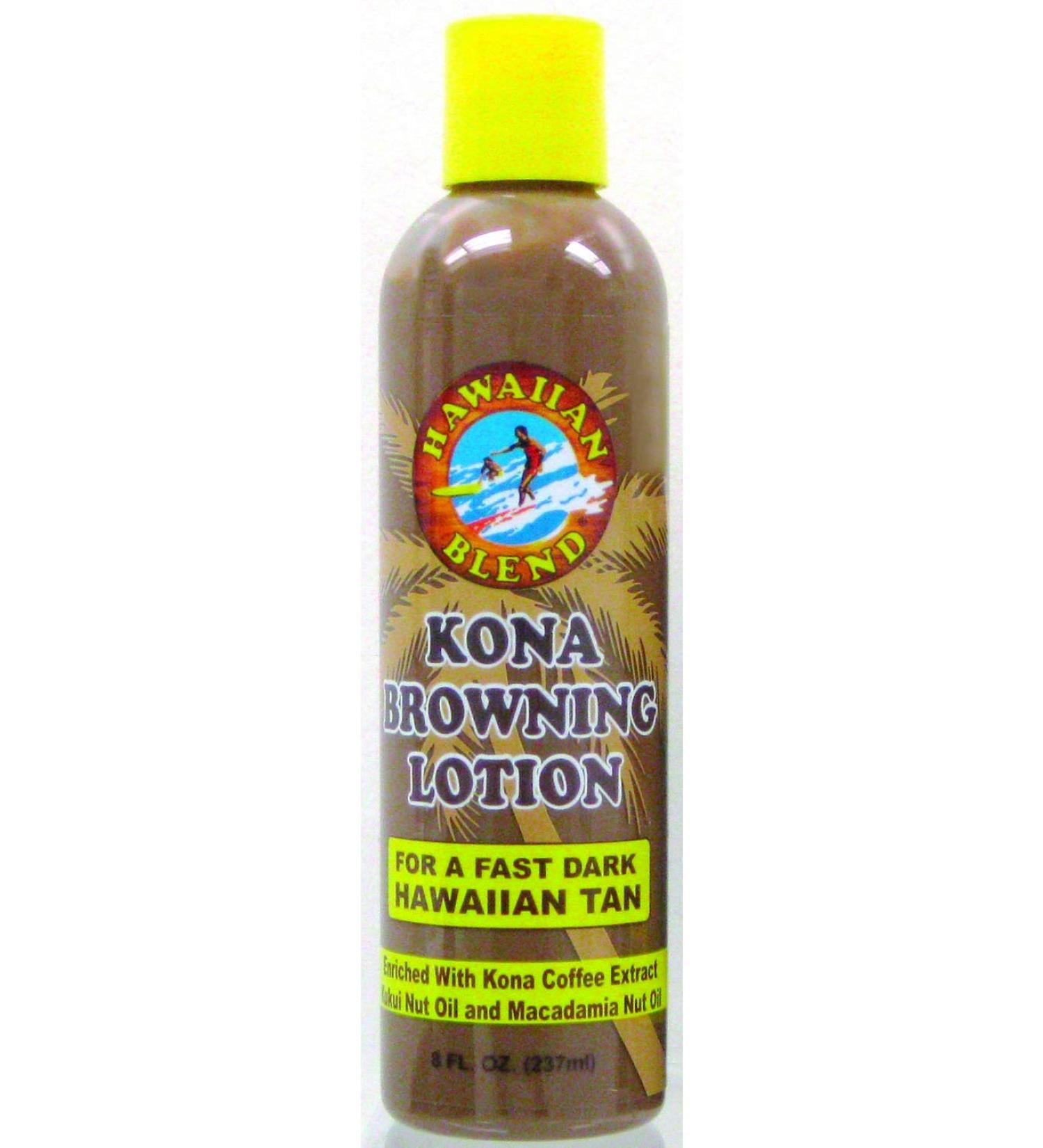 Hawaiian Blend Kona Browning Lotion 8 oz.