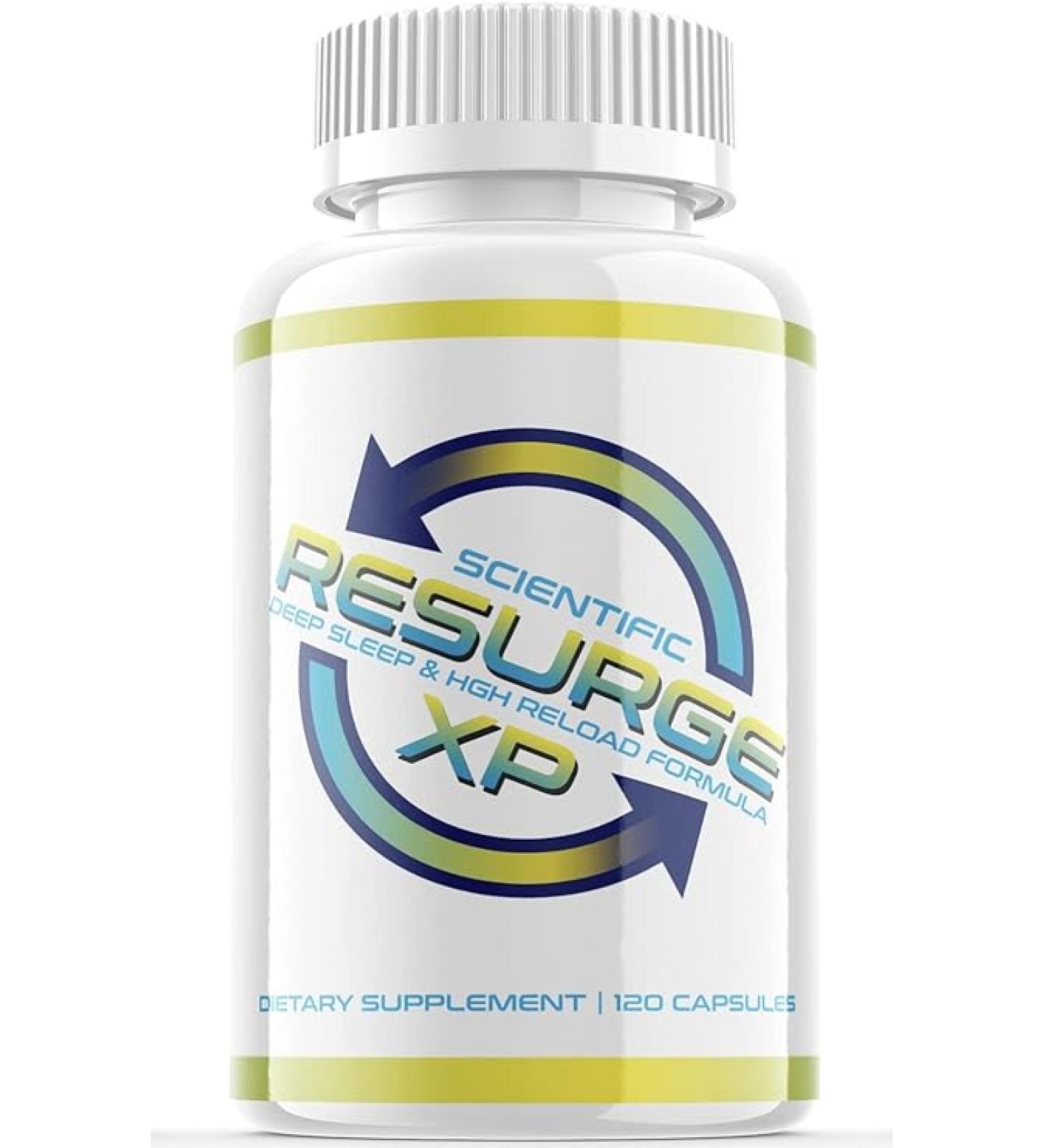 Scientific Resurge XP Deep Sleep aid Formula Support 120 Capsules #1 Sleeping melatonin Natural Sleep - Buy Online on GoSupps.com