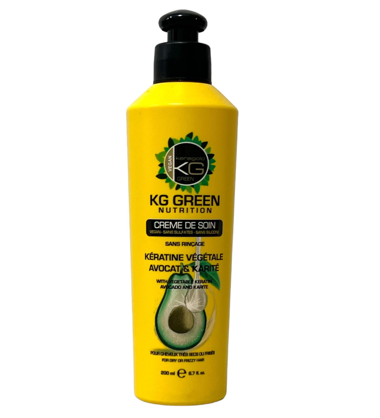 KeraGold KERAGOLD GREEN SKINCARE CREAM 200ML (NOURISHMENT)