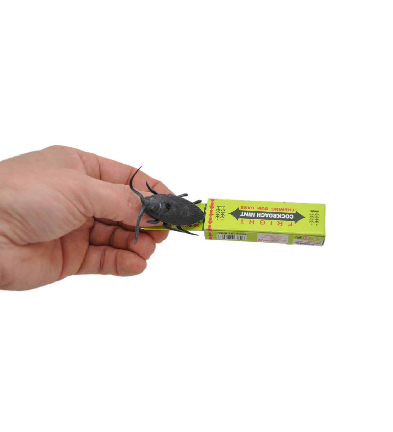 Jameitop Set of 4 Fake Cockroach Chewing Gum - Hilarious Prank Gift for Nasty Jokes - Buy Online on GoSupps.com