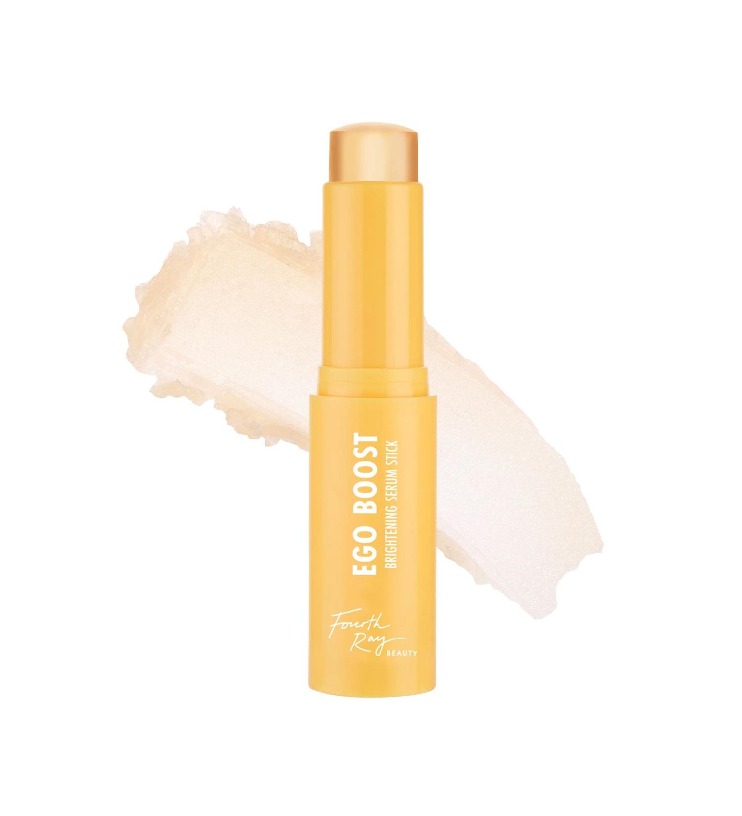 ColourPop Brightening Vitamin C Serum Stick - Radiance-Boosting Face Serum Stick for Glowy Summer Makeup Prep - Enriched with Turmeric to Help Approve the Appearance of Redness - Ego Boost (0.25 oz) - Buy Online on GoSupps.com