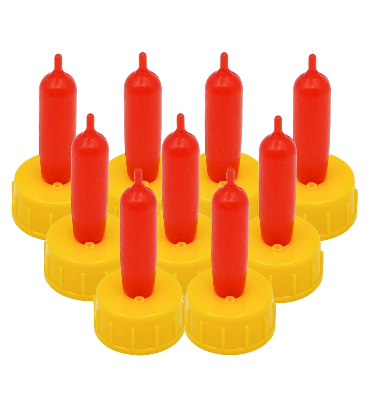30 PCS Lamb Teat Feeder Feeding Bottle Nipples - Rubber Pacifier for Sheep, Goat, Dog, Cat - Small Animal Supplies - Buy Online on GoSupps.com
