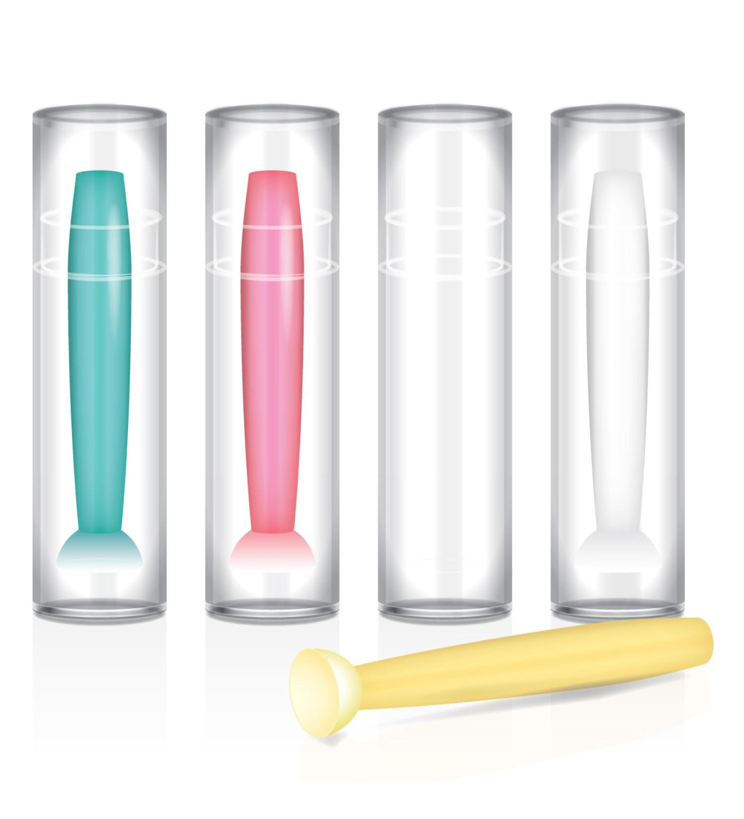 JB White 4X Contact Lens Remover Sucker Set - 4pcs Suction Tool for RGP and Ortho-k Lenses - Multicolored | Suitable for Hard Contact Lenses - Buy Online on GoSupps.com