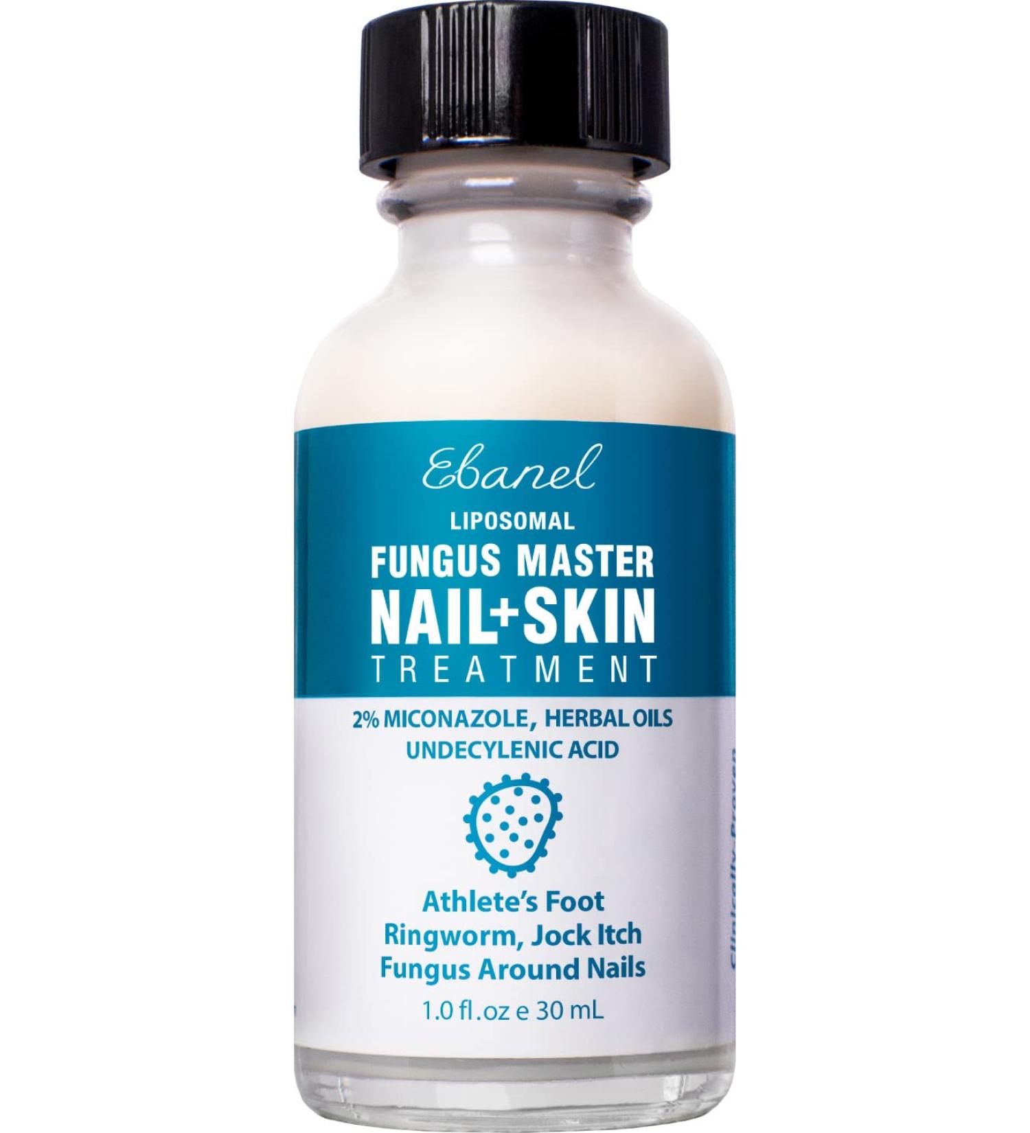 Ebanel Extra Strength Foot Fungus Treatment Cream - Kills Fungus on Skin, Athlete's Foot, Jock Itch, Ringworm, Tinea Versicolor - 1 Fl Oz - Buy Online on GoSupps.com