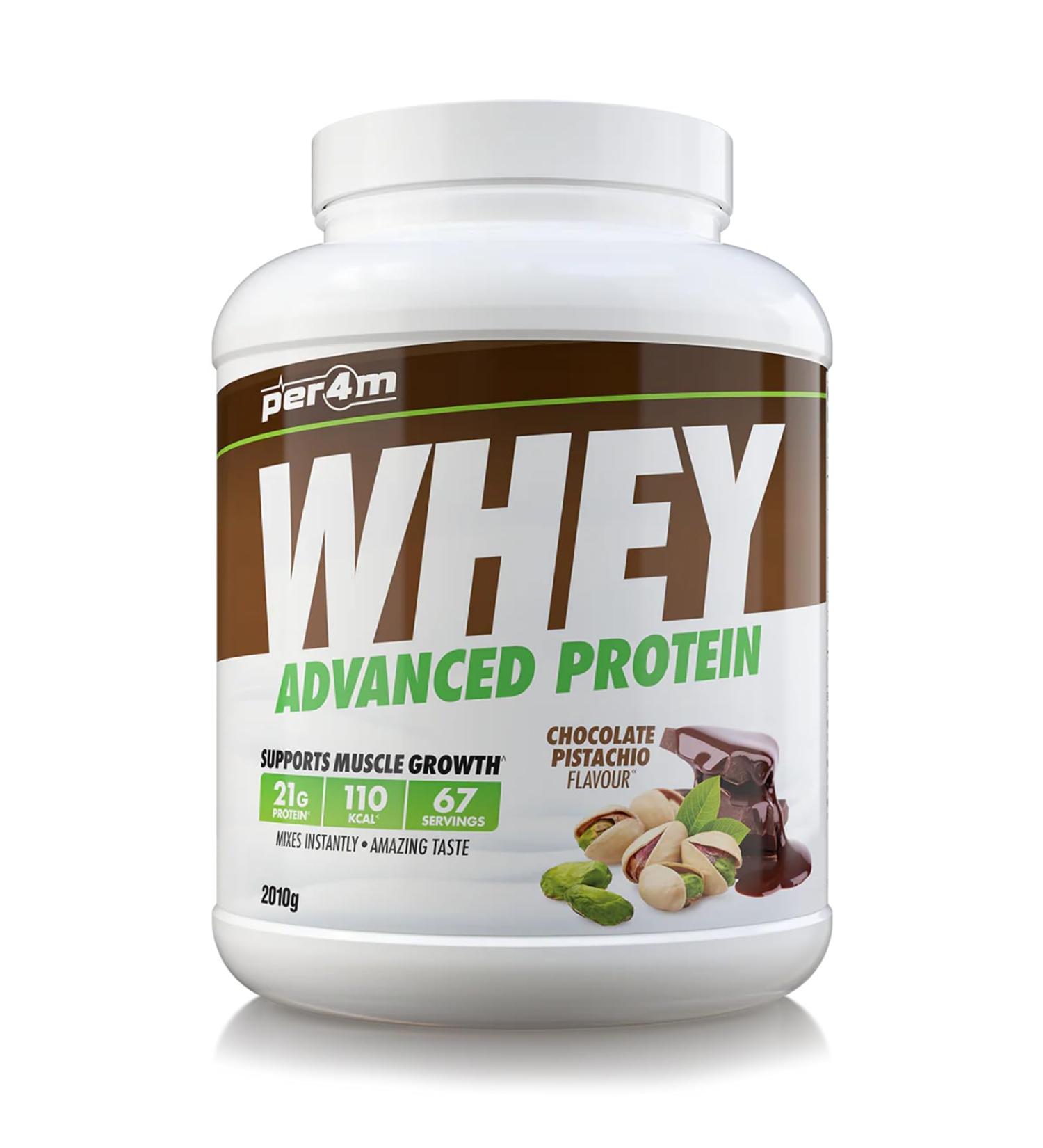 Per4m Whey Protein 2kg (Pistachio Chocolate) - Buy Online on GoSupps.com