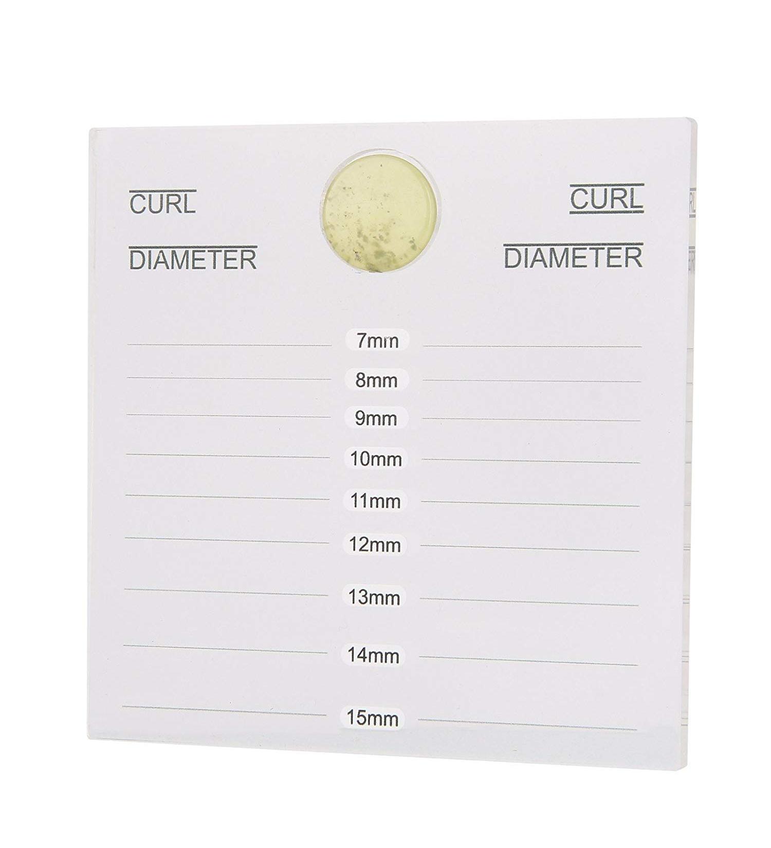 Buy Weimob Disposable False Eyelash Holder Stand with Scale - Clear Jade Stone Gel Position | International Shipping - Buy Online on GoSupps.com