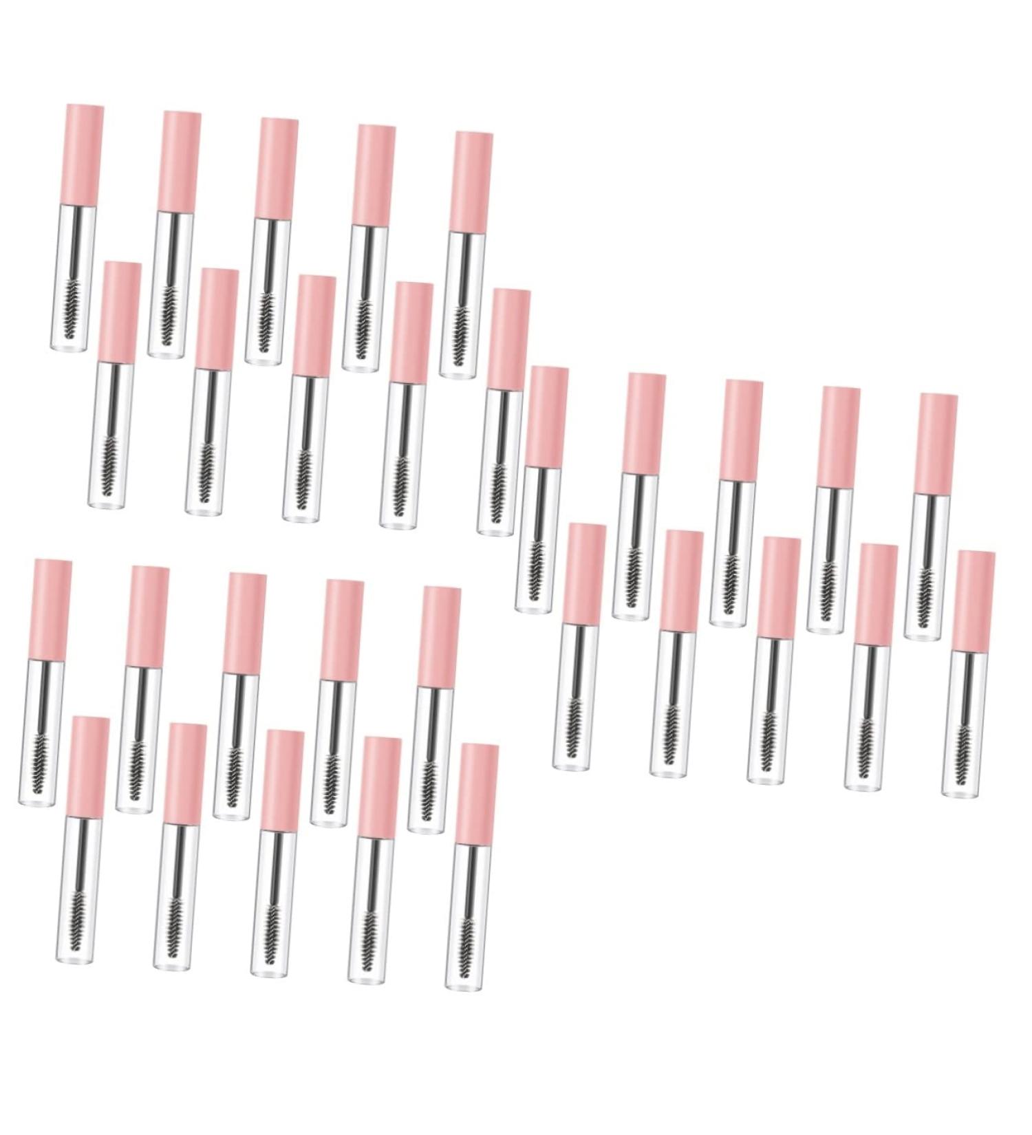 SOESFOUFU 30 Pcs Mascara Empty Tube Eye Gloss Liquid Tube Refillable Clear Bottles Mini Lipsticks Plastic - Buy Online on GoSupps.com