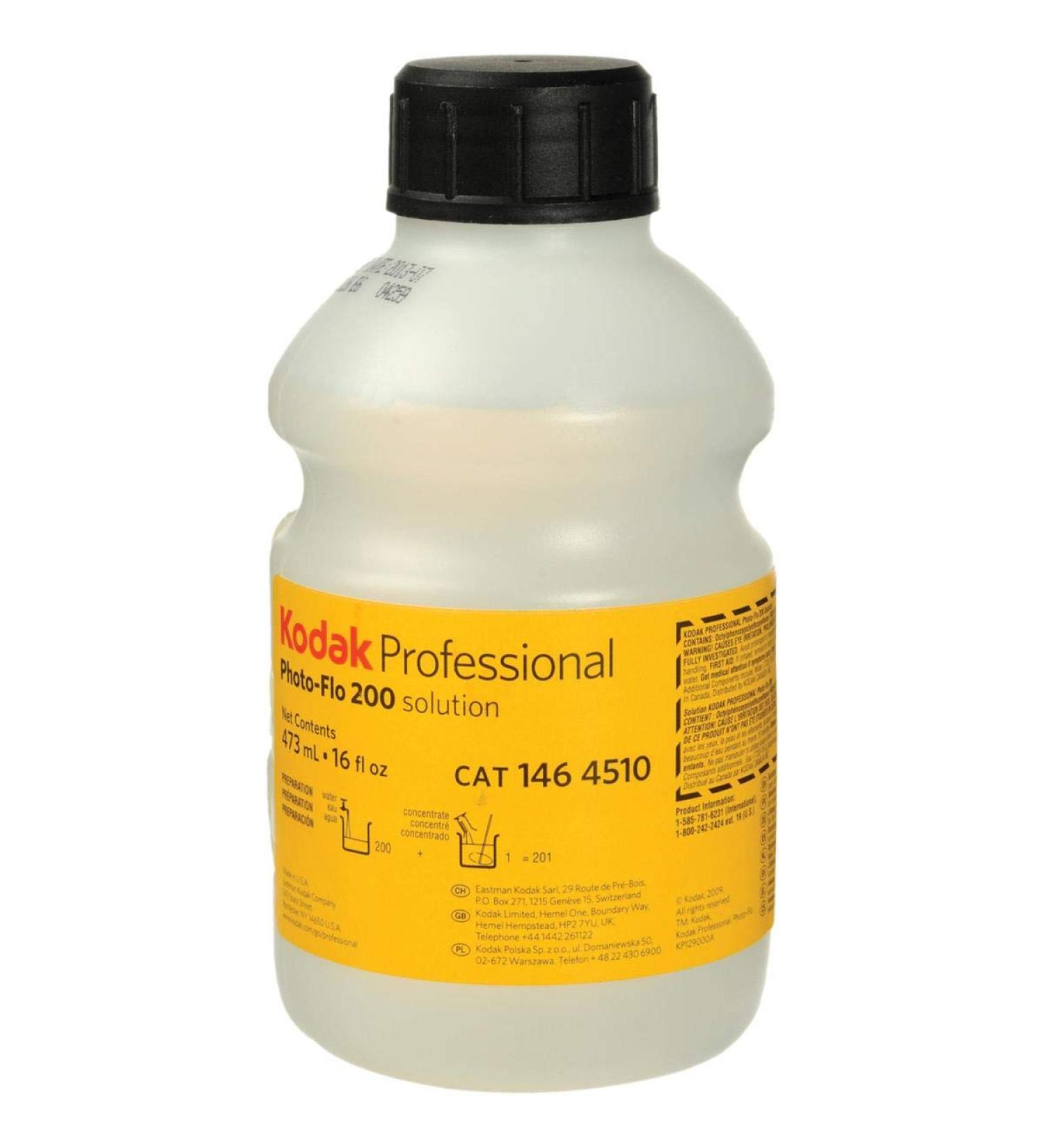 Kodak Photo-Flo 200 Solution, 16oz EA