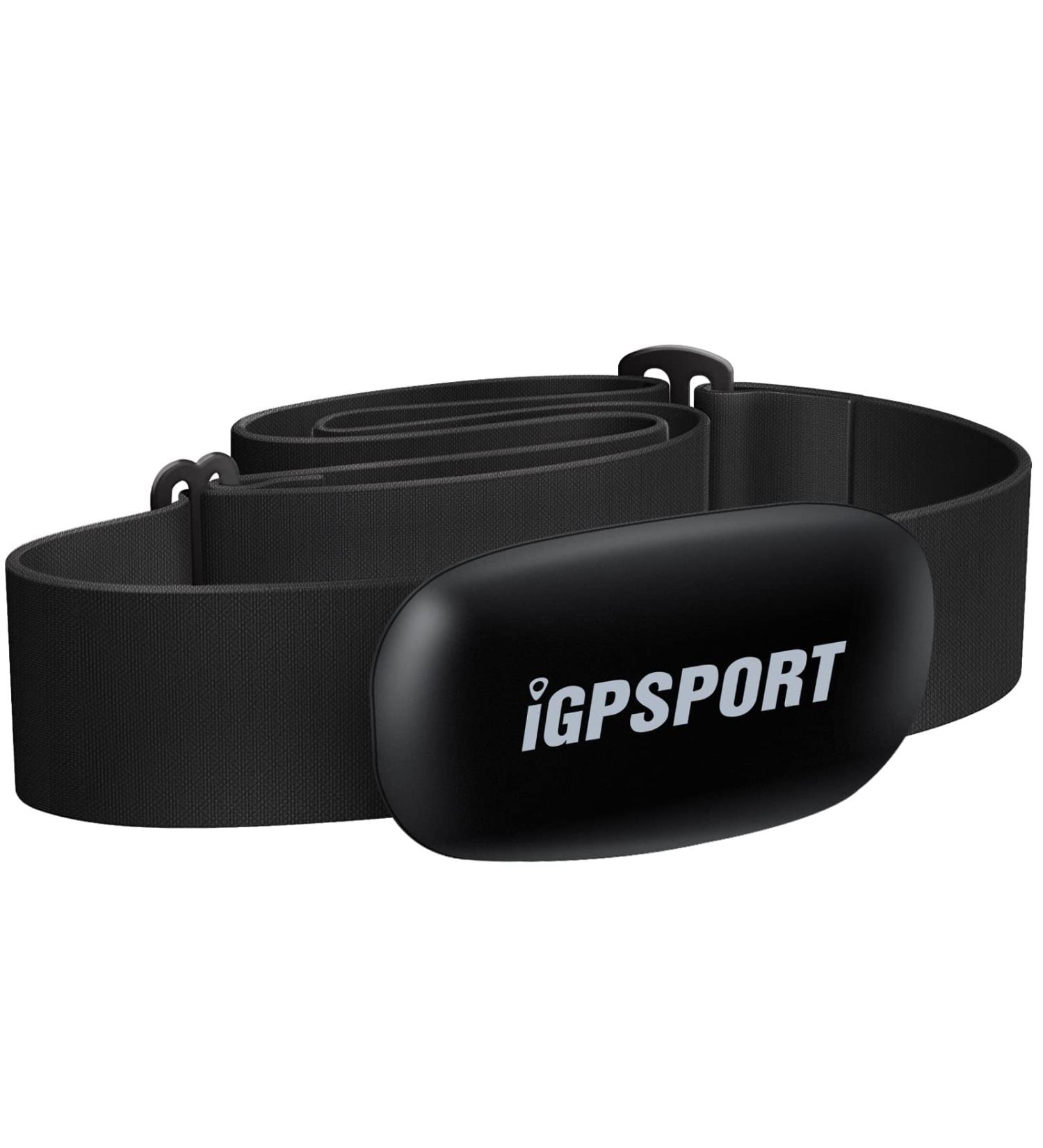 iGPSPORT HR40 Heart Rate Monitor - Waterproof IPX7 Bluetooth & ANT+ Compatible Chest Strap for Running Cycling & Gym Workouts - Buy Online on GoSupps.com