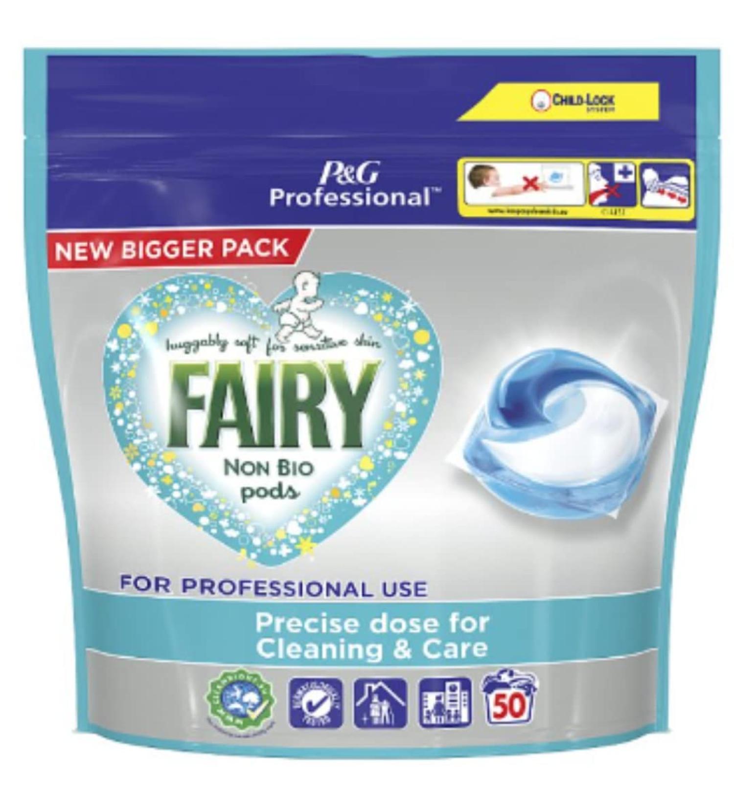 Fairy Non Bio Pods Washing Liquid Capsules 100 Washes x 1