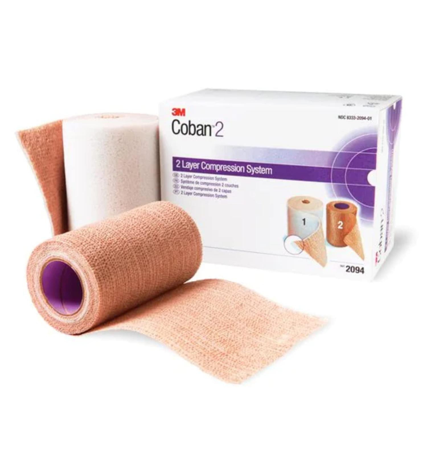 3M Coban 2 Layer Compression System - Effective Compression for Improved Healing - Buy Online on GoSupps.com