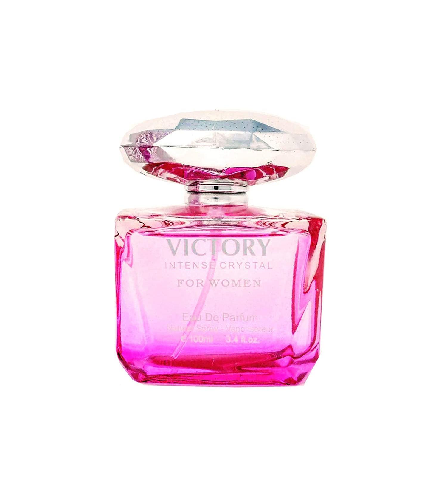Victory Intense Crystal Perfume for Women 3.4oz/100ml (Inspired by Bright Crystal) Eau De Parfum Natural Spray - Buy Online on GoSupps.com