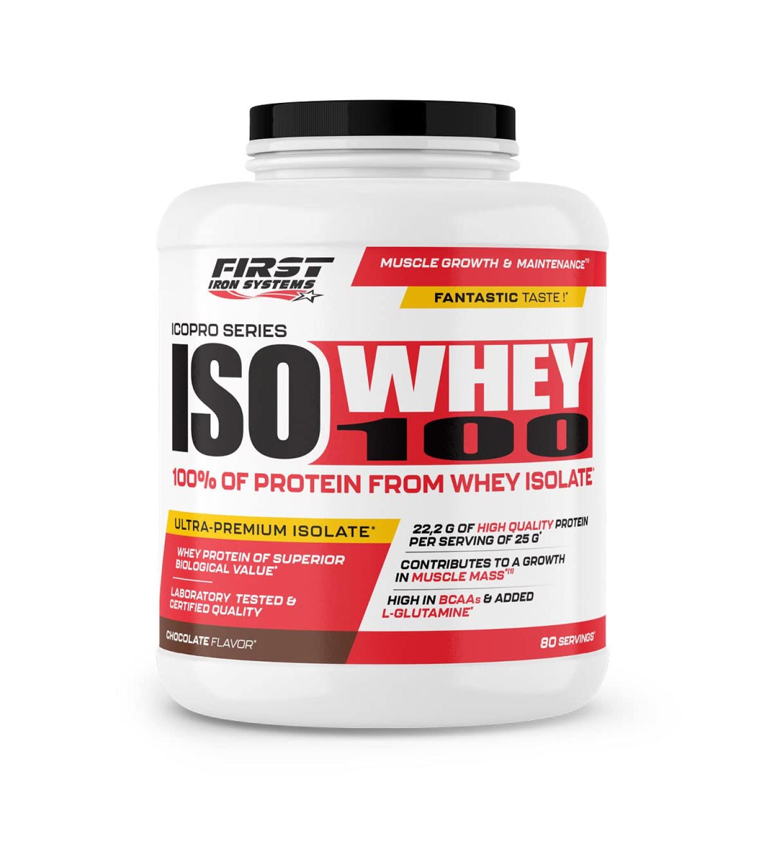 ISO WHEY 100 2000g (Chocolate Protein)