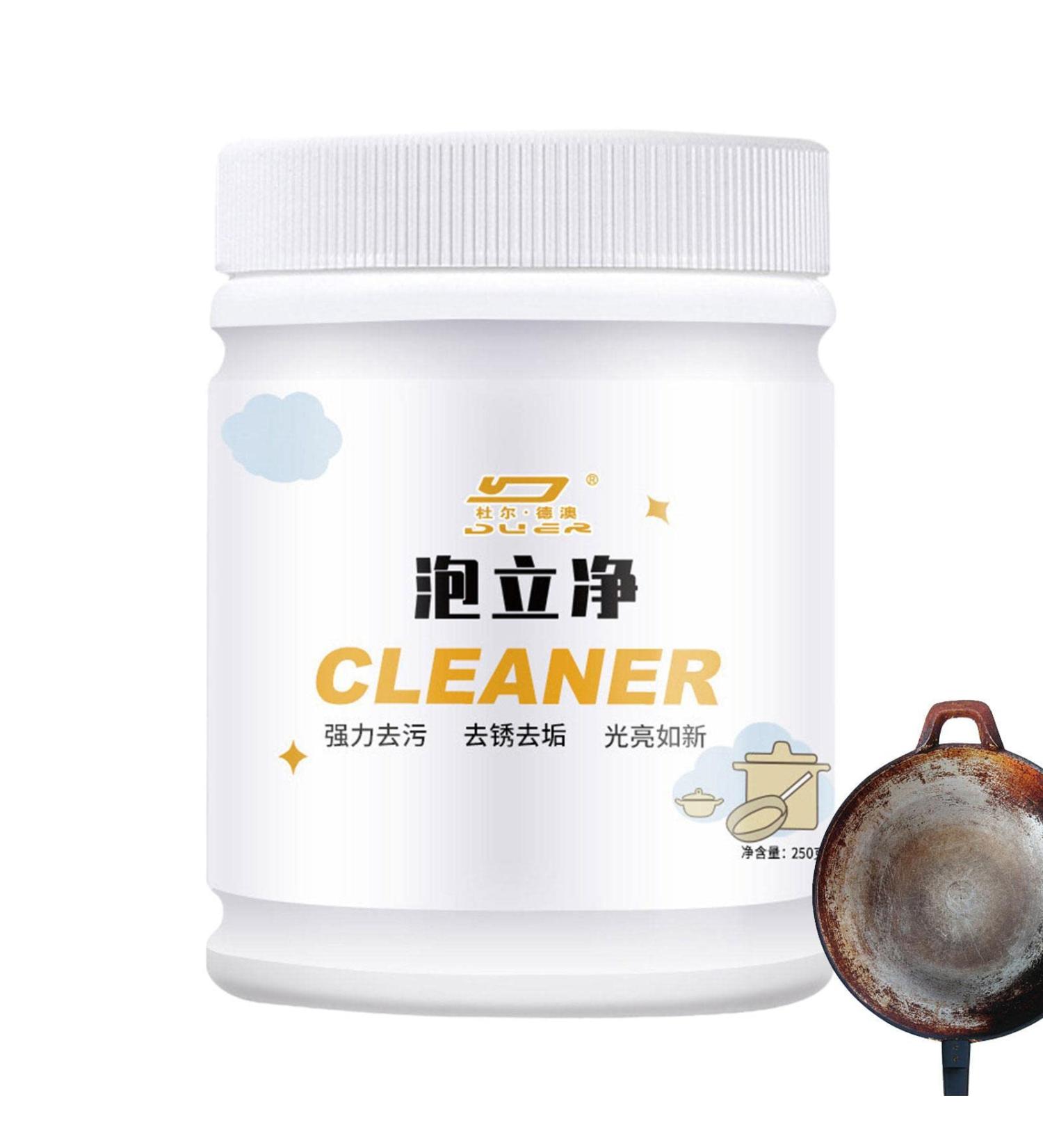Kitchen Grease Remover Heavy All Purpose Rust Cleaning Powder Household Cleaning Supplies - Multifunctional for Pans Walls Dishes Sinks Pot Tiles Cookware - Buy Online on GoSupps.com