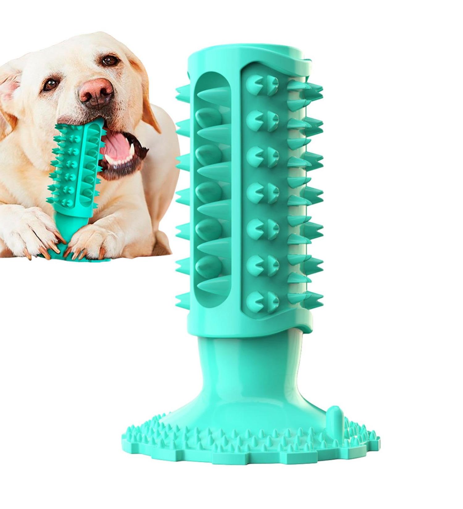 Shenrongtong Dog Toys for Teeth Grinding | Conical Tooth Care for Puppies | Classic Sound Dog Toothbrush (Lake Blue) | Veterinary & Animal Shop Essential - Buy Online on GoSupps.com