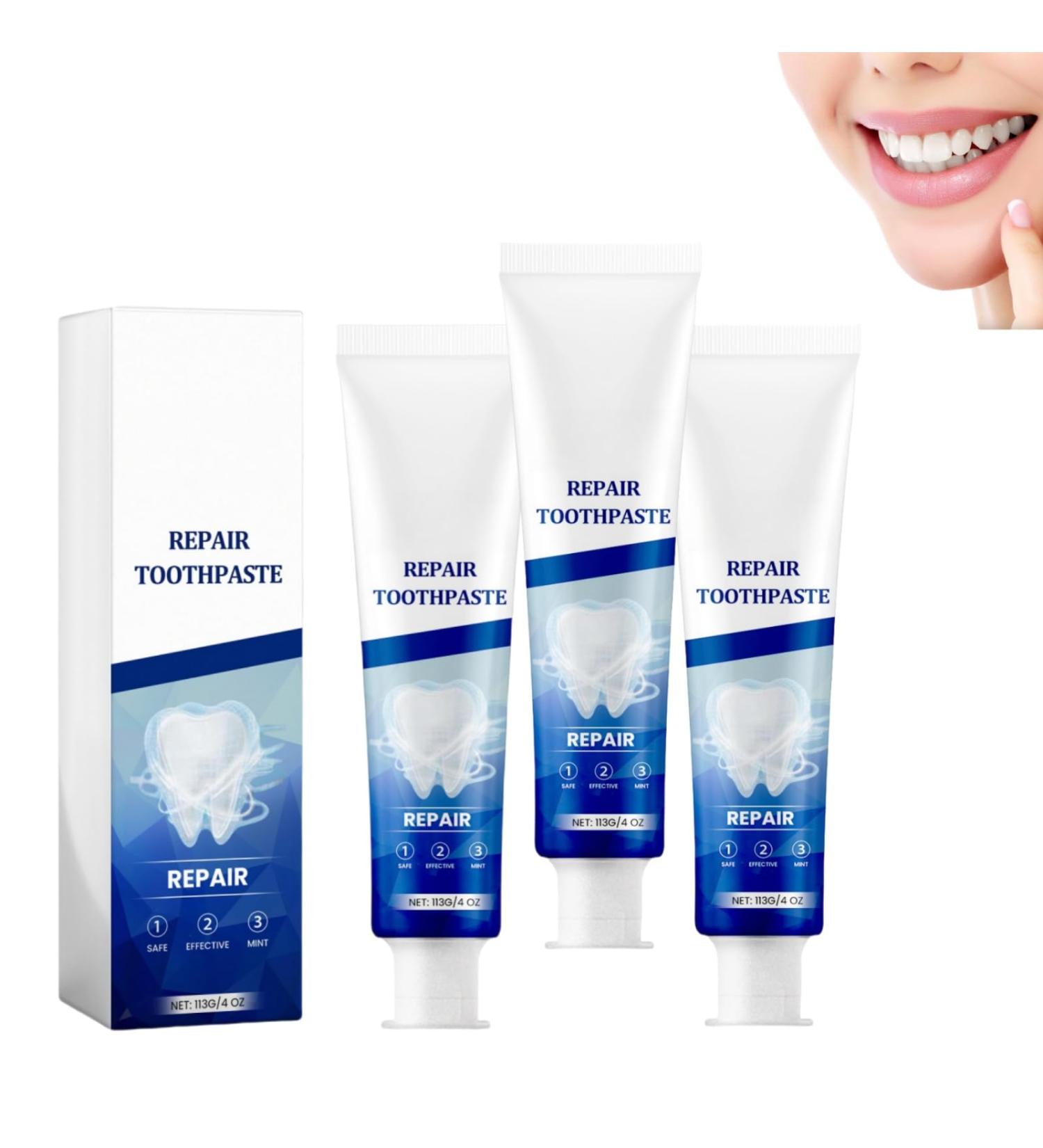 Niacinamide Whitening Toothpaste Repairing Hap Toothpaste Gentle Cleansing Toothpaste - Buy Online on GoSupps.com