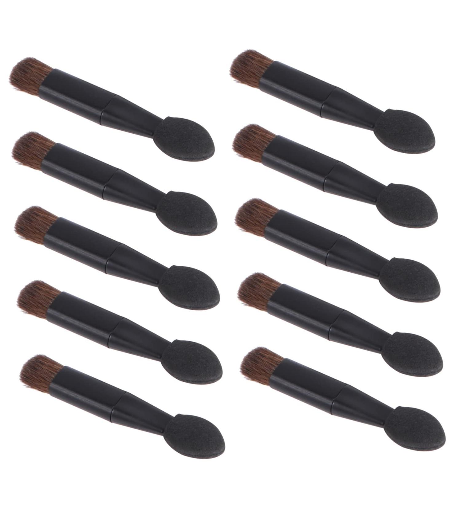 NOLITOY 10pcs Double Ended Eye Shadow Stick Makeup Brush Eyeshadow Brush Sponge Eye Makeup Accessory Miss - Buy Online on GoSupps.com