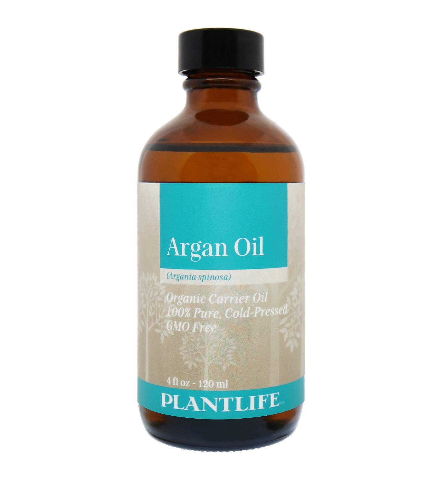Plantlife Argan Carrier Oil - Cold Pressed Non-GMO & Gluten Free for Skin Hair & Personal Care | 4 oz - Shop Internationally - Buy Online on GoSupps.com
