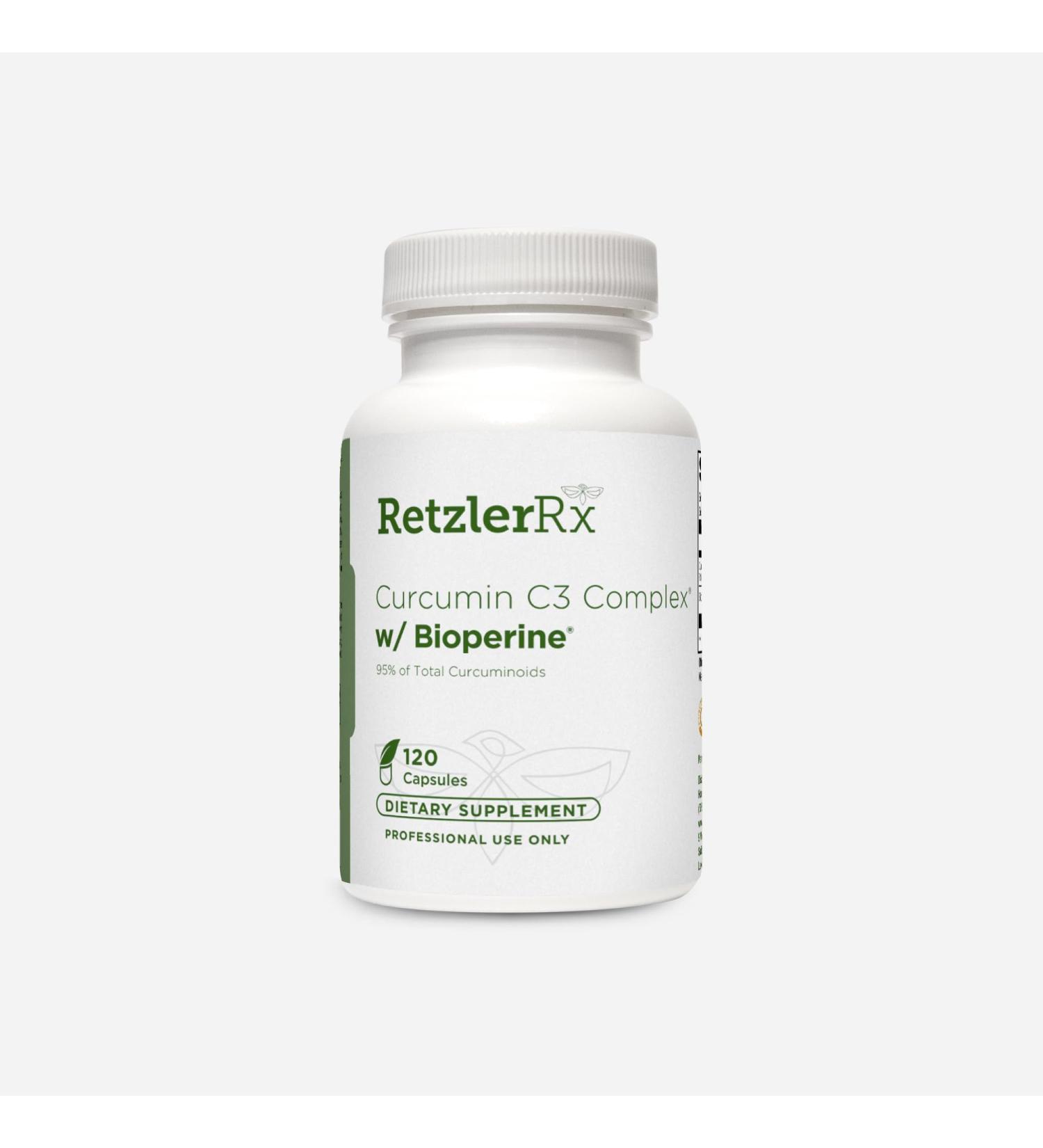 Curcumin C3 Complex with BioPerine - Ultra HIGH Potency - 120 ea. - Each 500 mg Capsule Features a Turmeric Extract standardized to Curcuminoids - Trademarked and Patented - Buy Online on GoSupps.com