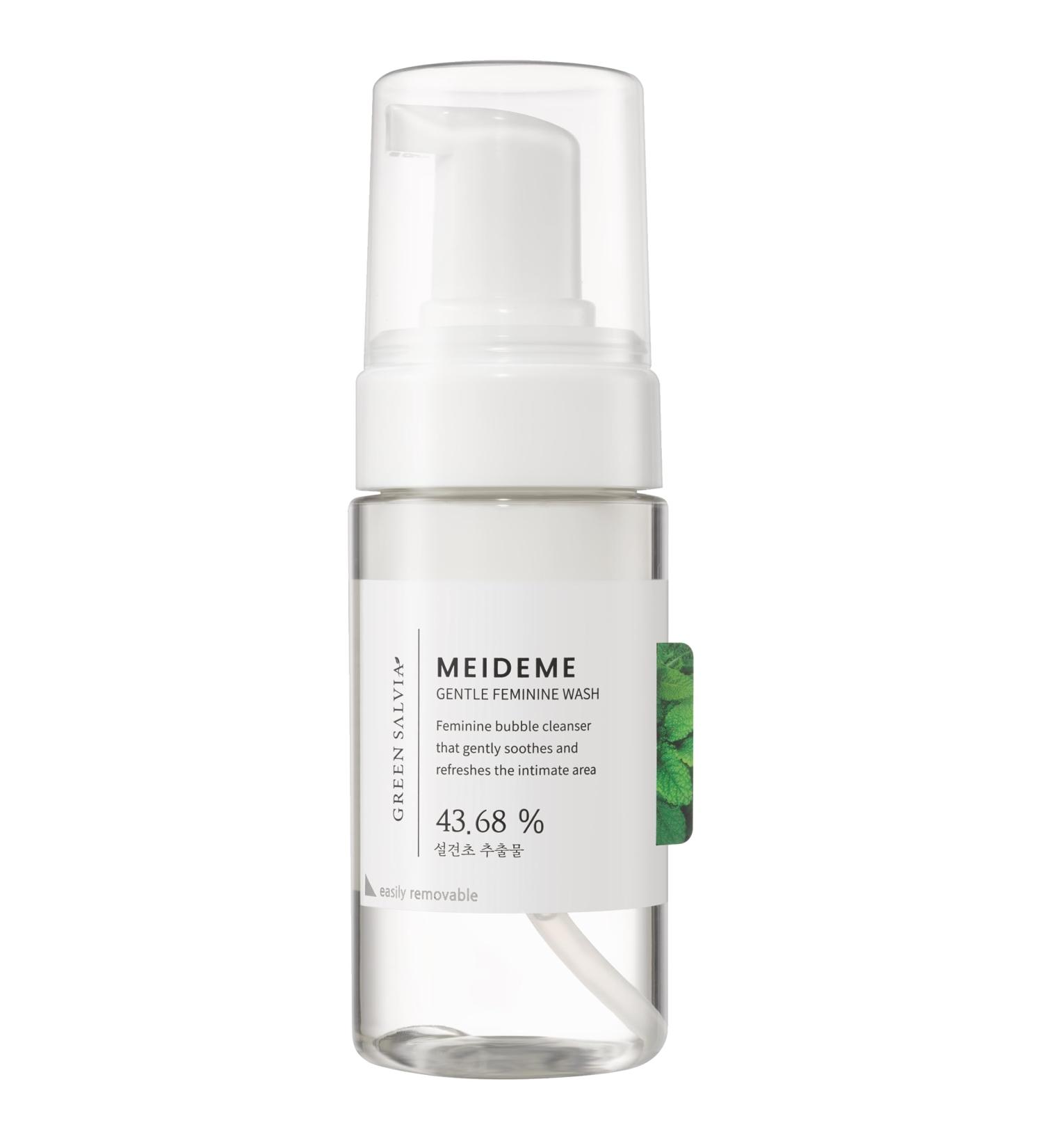 Buy Green Salvia Gentle Feminine Wash - Vegan pH-Balanced Daily Care for Intimate Area - Moisturizing & Fragrance-Free - Buy Online on GoSupps.com