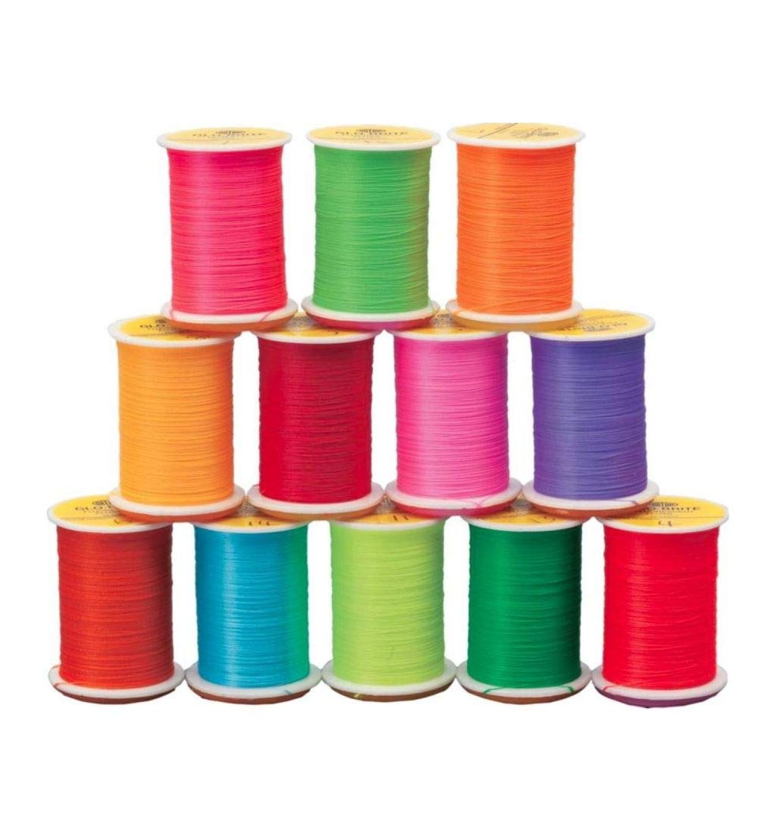 Hareline Glo Brite Floss Fl Purple