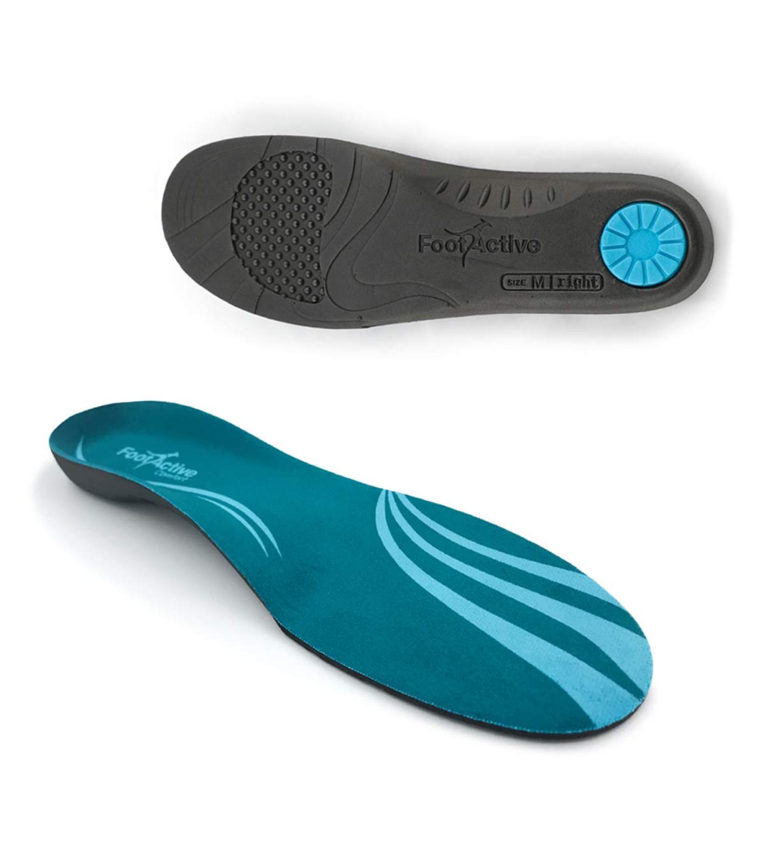 FootActive COMFORT Insoles - XS (UK 3-4) Blue - Size UK 3-4.5 (x-small) - Buy Online on GoSupps.com