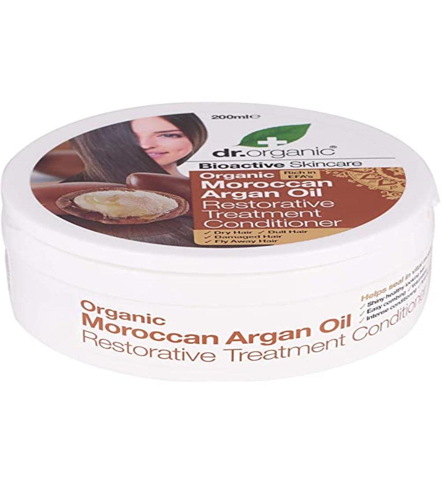 Organic Haircare Doctor Bioactive Haircare Moroccan Argan Oil Restorative Treatment Conditioner 6.8 fl.oz.
