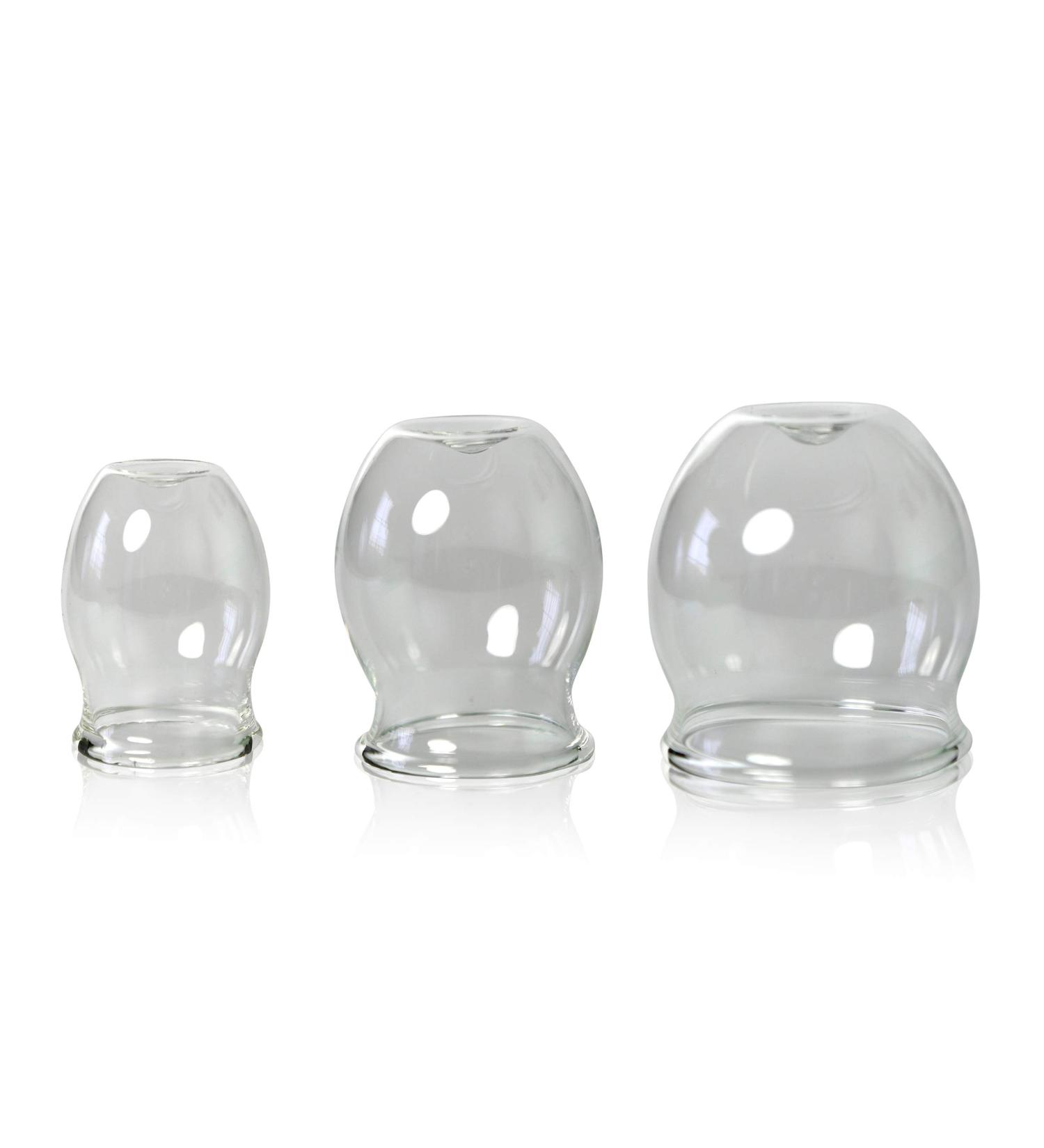Buy Lauschaer Glass 3 Series Medical Fire Terrified Glasset Professional Fire Cups 30-40-50mm for International Shipping - Buy Online on GoSupps.com