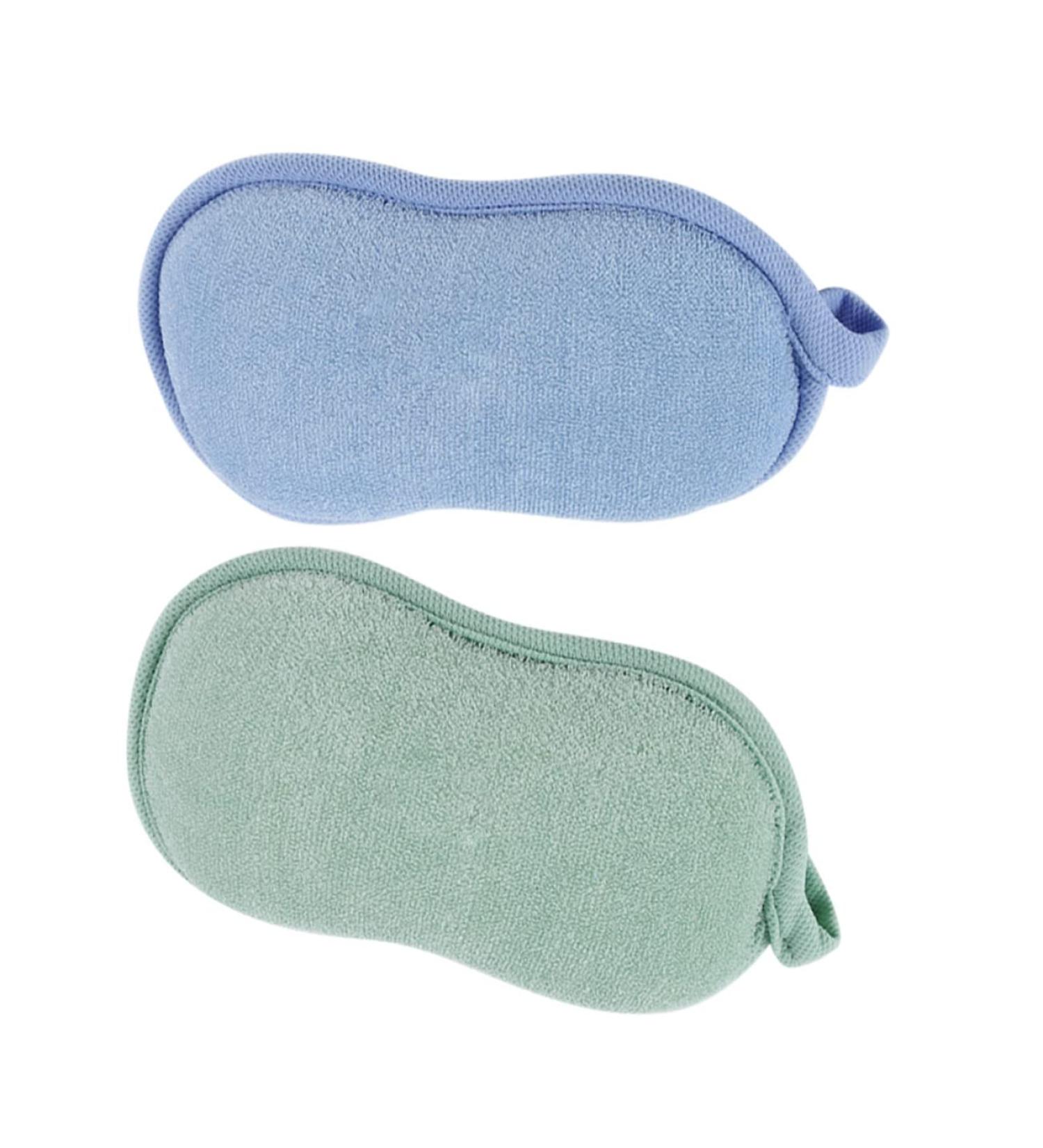 Buy NOLITOY 2pcs Bath Sponge Set | Exfoliating Loofah & Facial Scrubber - Natural Bath Ball for Kids & Adults - Ideal for Clean & Soft Skin - Buy Online on GoSupps.com