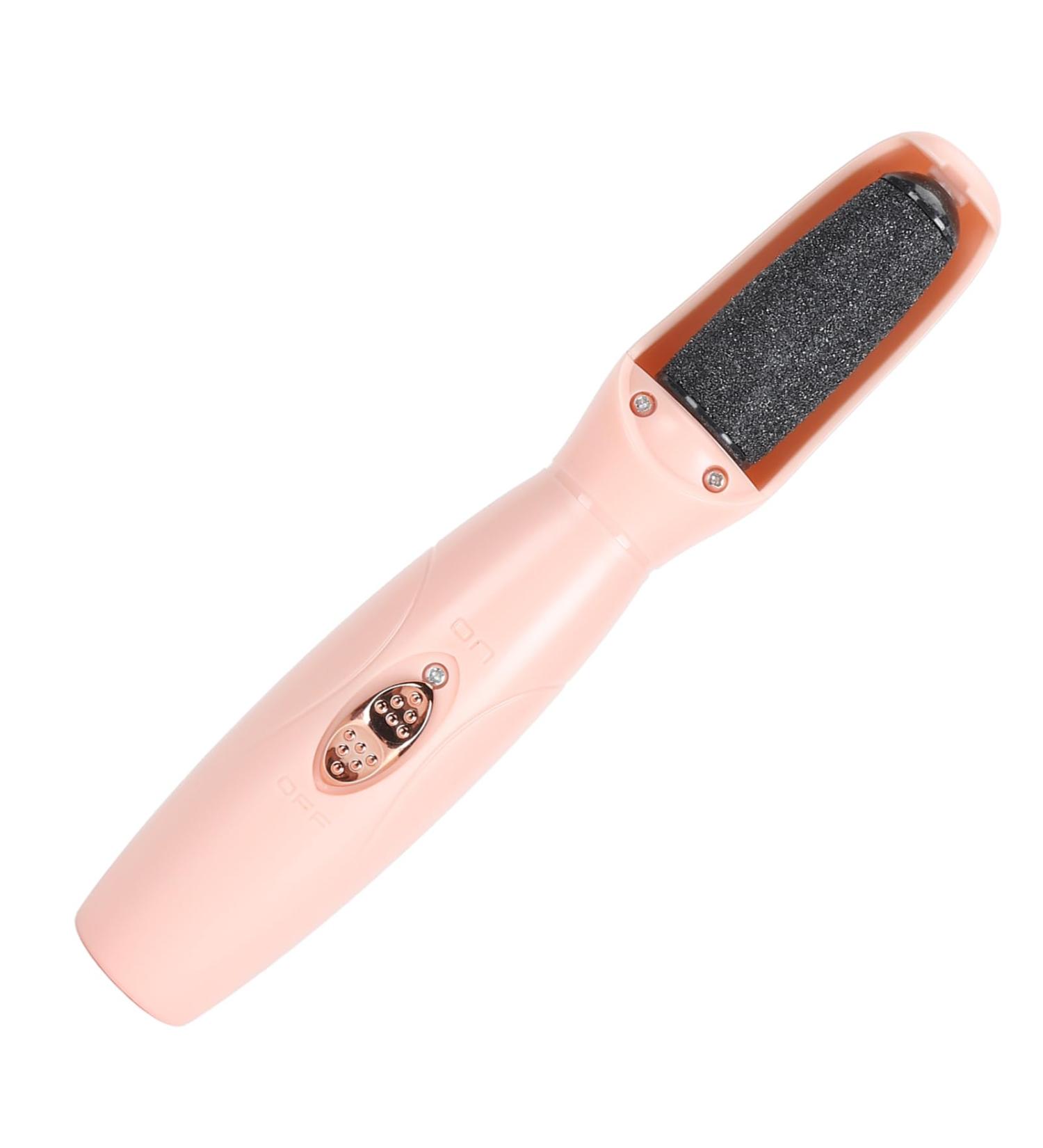 Powerful Electric Foot Callus Remover 360 Rotating Dead Skin Removal Pedicure Tool with 2 Roller Heads for Smoother Feet Ergonomic Design for Home Pedicures (2) - Buy Online on GoSupps.com