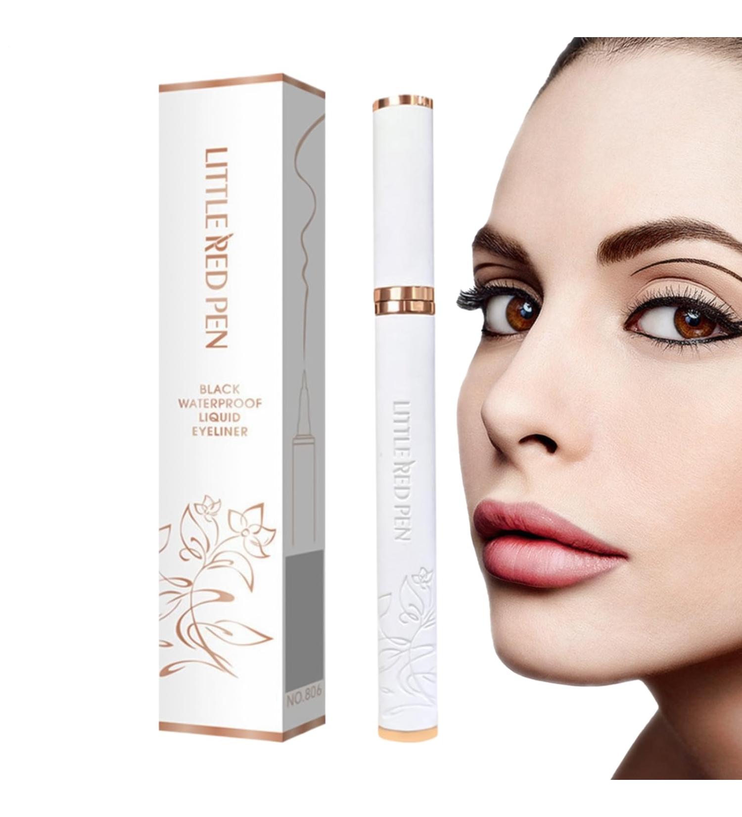 Eyeliner Marker - Long-Lasting Liquid Primer - Waterproof Eyeliner Pen | For Women and Girls for Dates and Parties | For Makeup Cosmetics and Beauty - Buy Online on GoSupps.com
