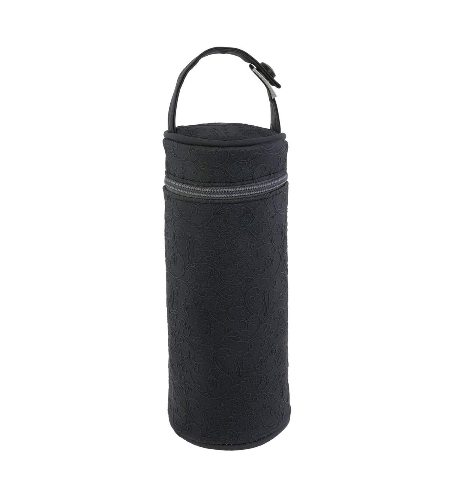 Cambrass Bottle Holder Elite in Black - 8.5x8.5x22 cm - Stylish and Practical - Buy Online on GoSupps.com