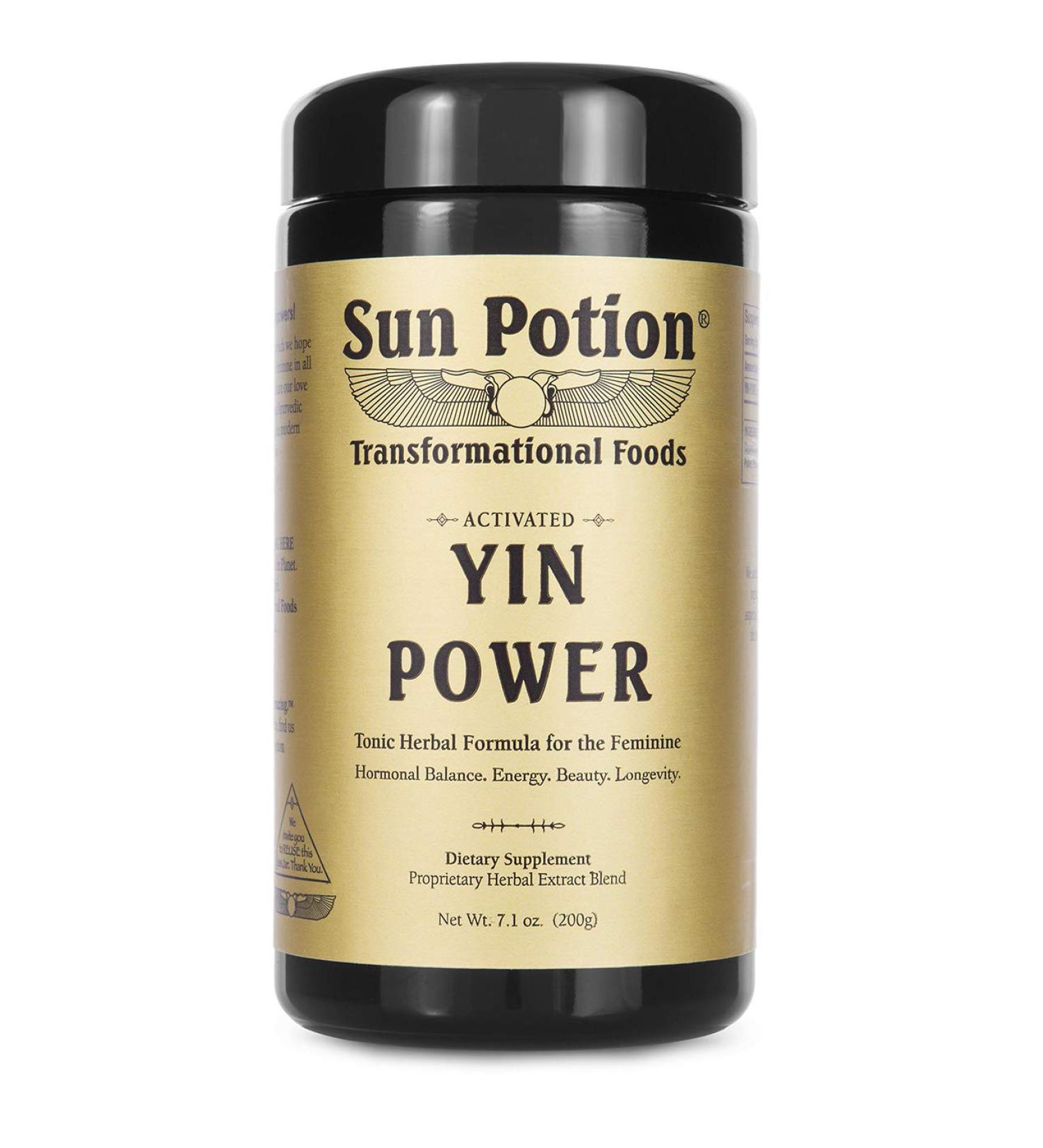 Sun Potion Yin Power 200g: Feminine Tonic Herbal Formula - Buy Online on GoSupps.com