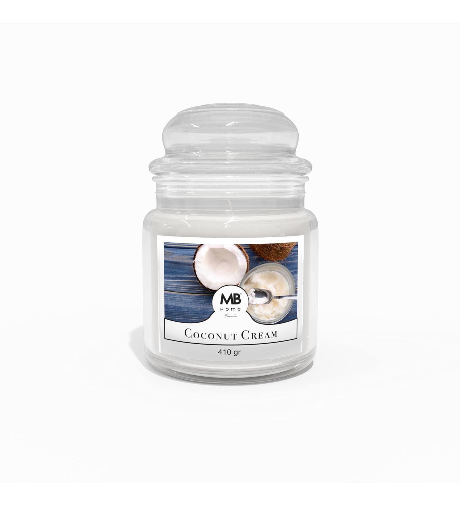 Buy Kerzen MB Home Basic 410GSM Coconut Cream Candle - International Shipping Available - Buy Online on GoSupps.com