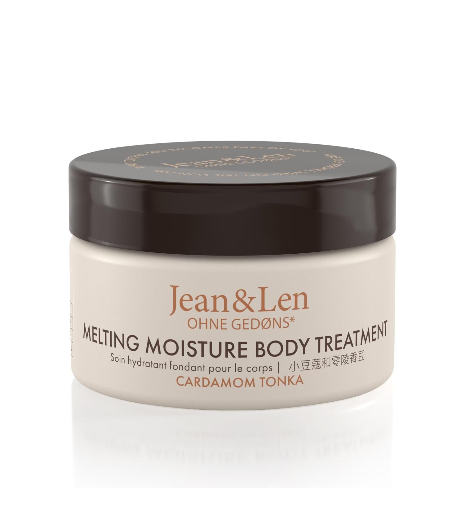 Jean & Len Melting Moisture Body Treatment - Cardamom & Tonka | Nourishing Body Butter for Normal Skin | 50 ml - Premium Fragrant Care - Buy Online on GoSupps.com