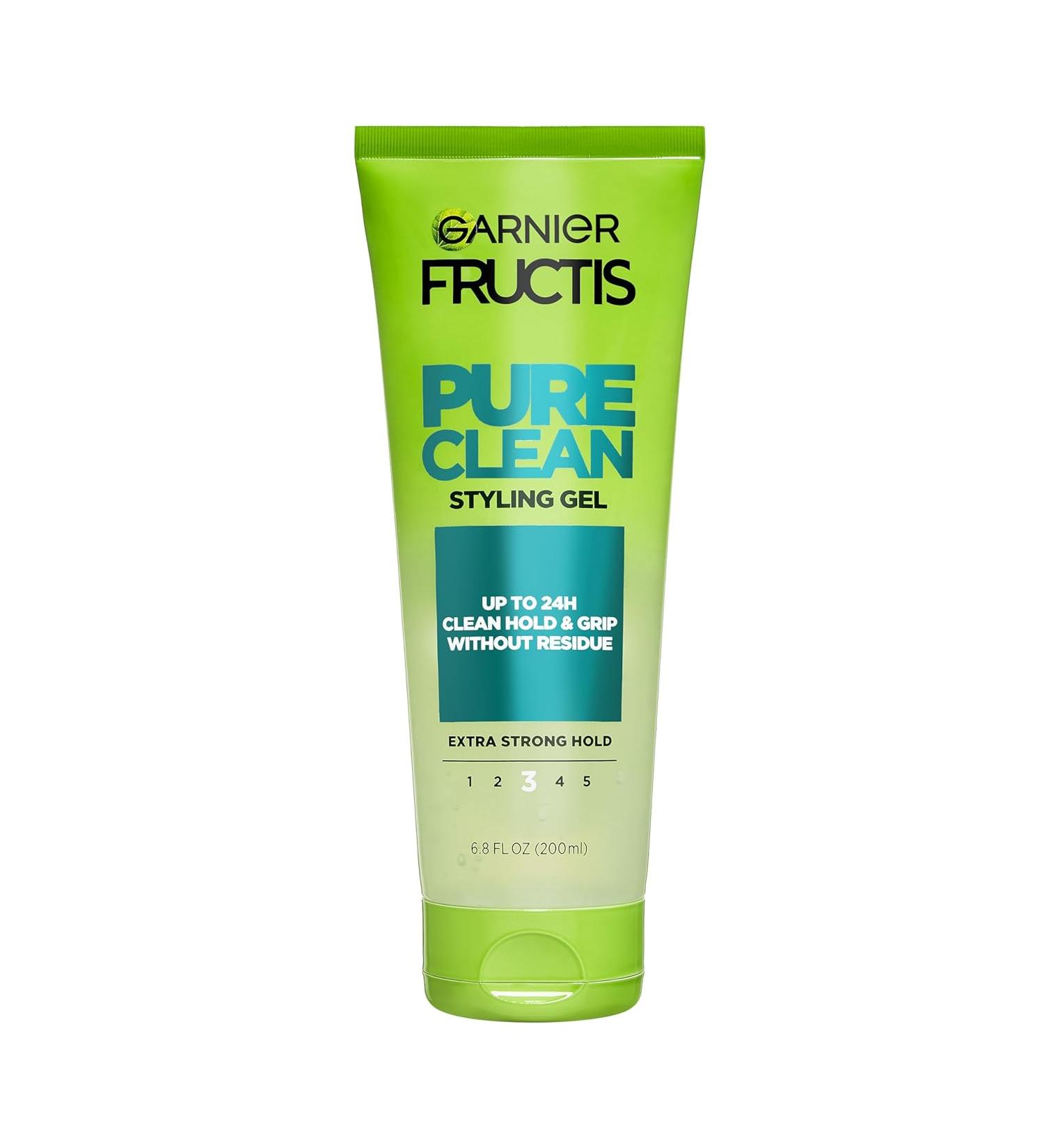 Garnier Fructis Style Pure Clean Styling Gel 6.8 oz - Natural Hold for Hair - Buy Online on GoSupps.com