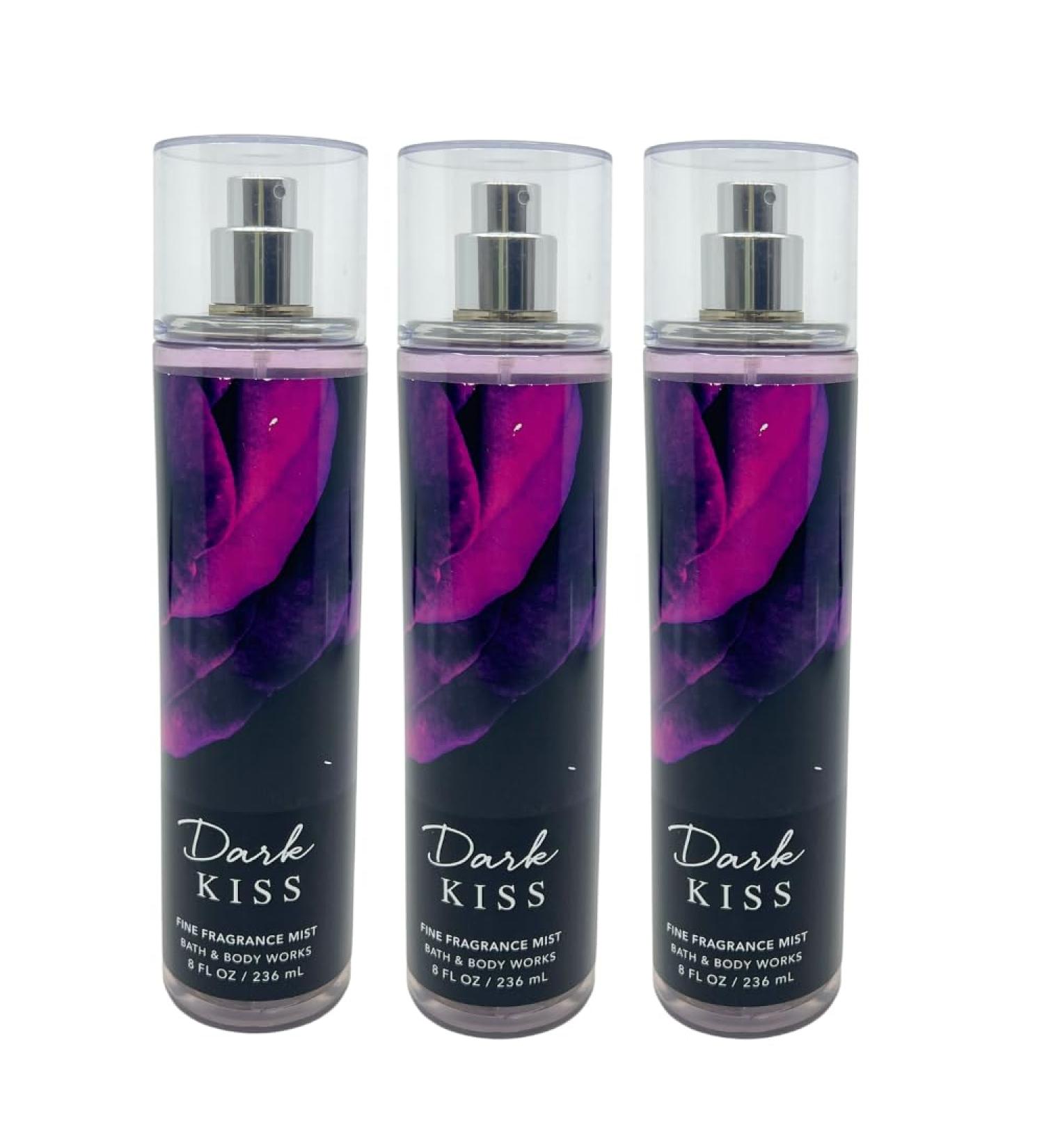 Bath & Body Works Signature Collection Dark Kiss Fine Fragrance Mist 8 Fl Oz (3-Pack) - Buy Online on GoSupps.com