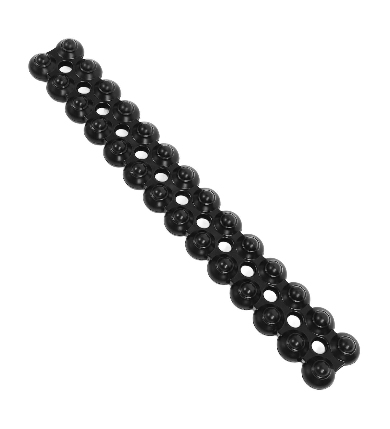 Pilates Back Stretcher Relax Device Massager Black Flexible for Caterpillar Muscle Back Braces - Buy Online on GoSupps.com