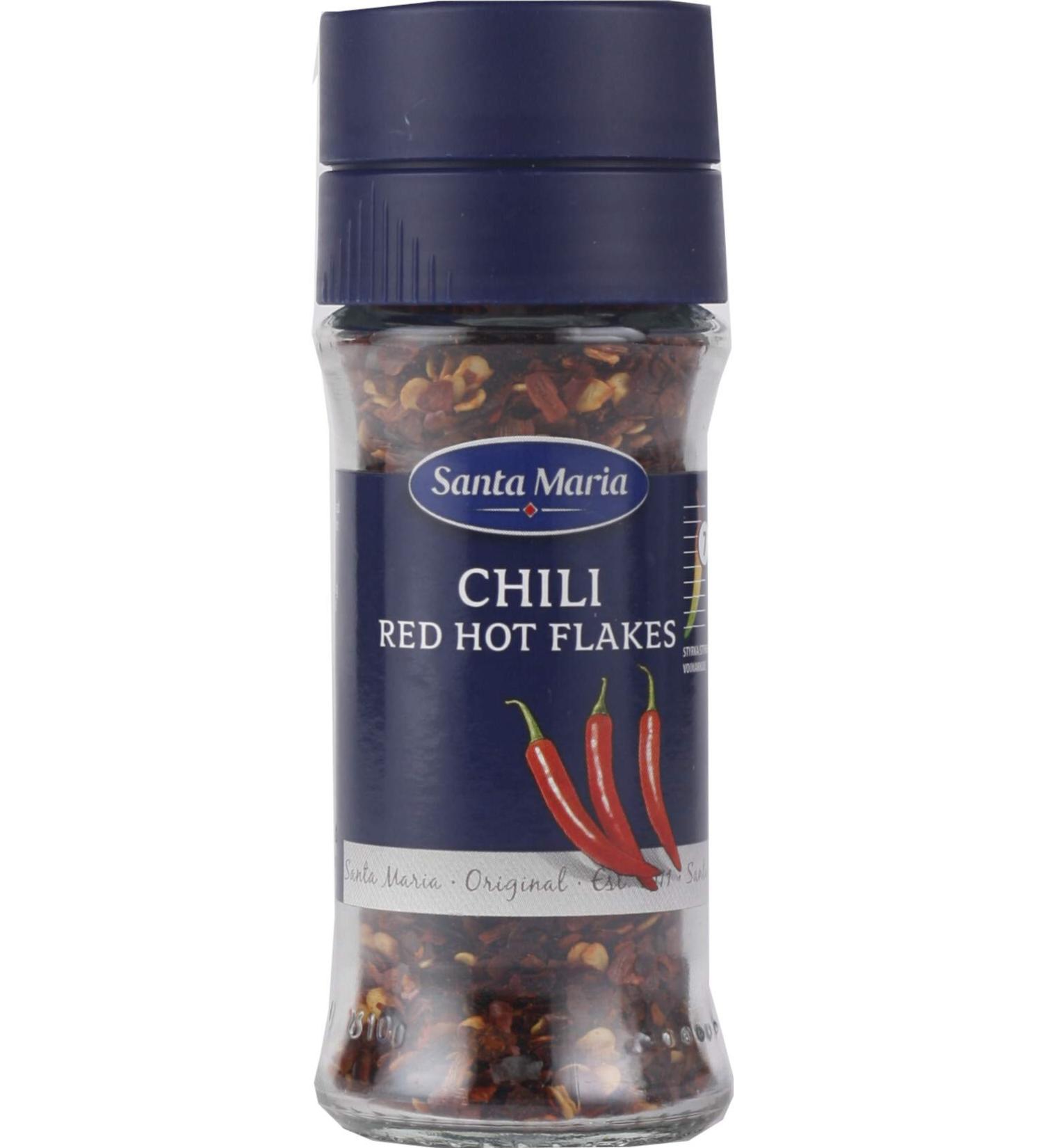 Saint Mary Santa Maria Chili Red Hot Flakes 28 g