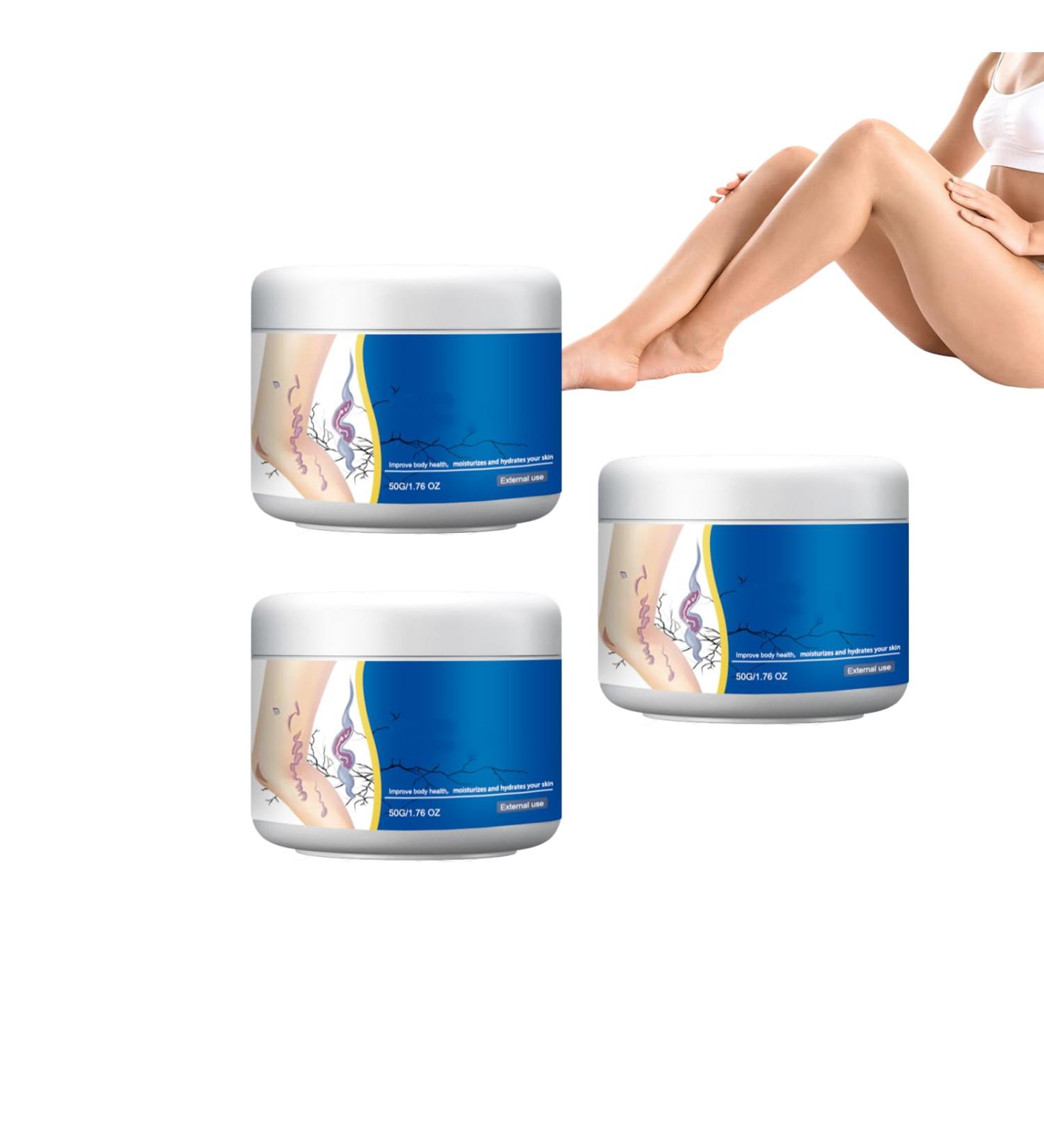  VKaoess Soothing and moisturizing leg cream gel-cream for dry skin light and non-greasy moisturizing care daily moisturizing cream helps maintain skin hydration (3 boxes) - Buy Online on GoSupps.com