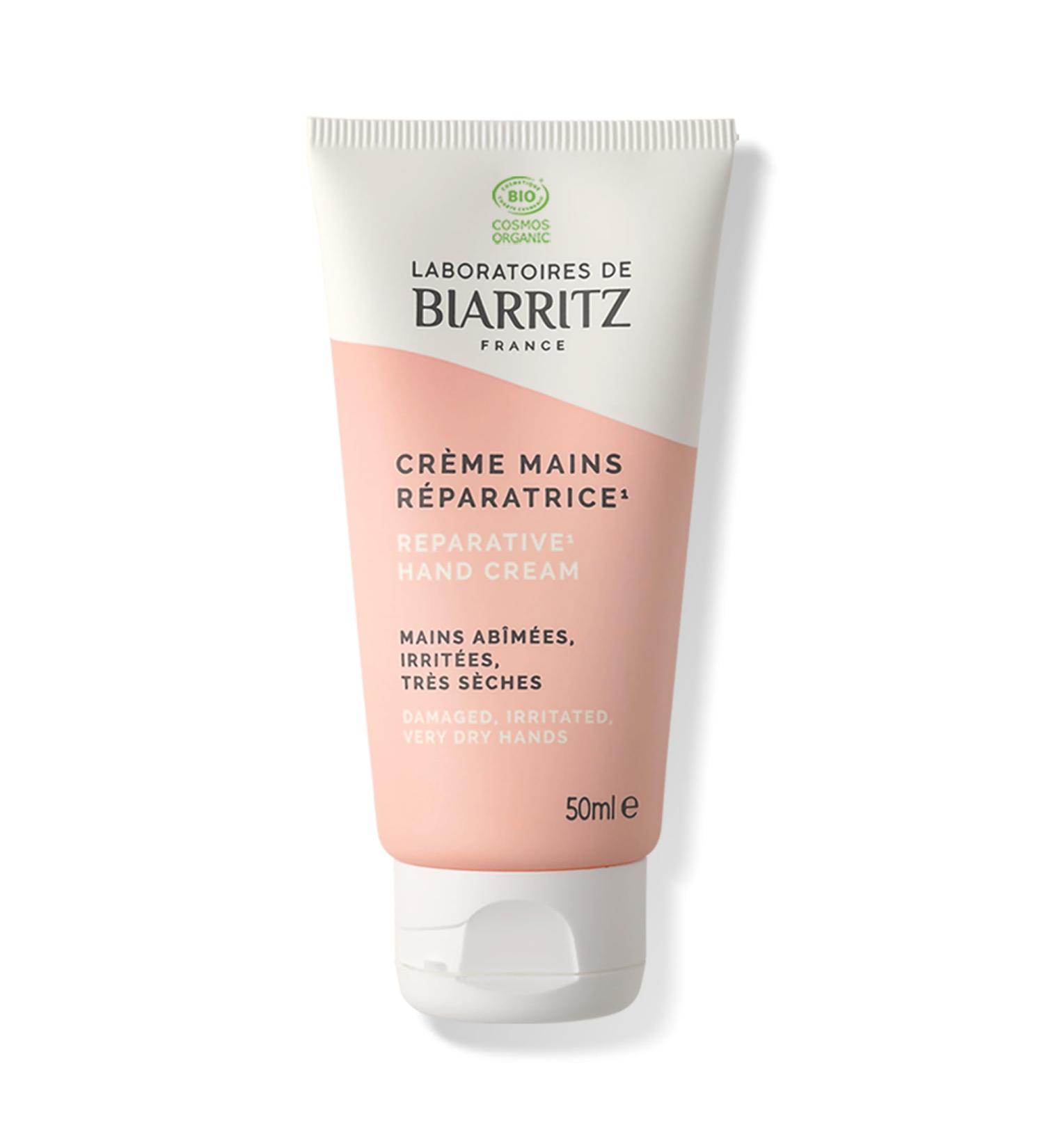 Laboratoires de Biarritz Organic Reparative Hand Cream 50ml - Buy Online on GoSupps.com