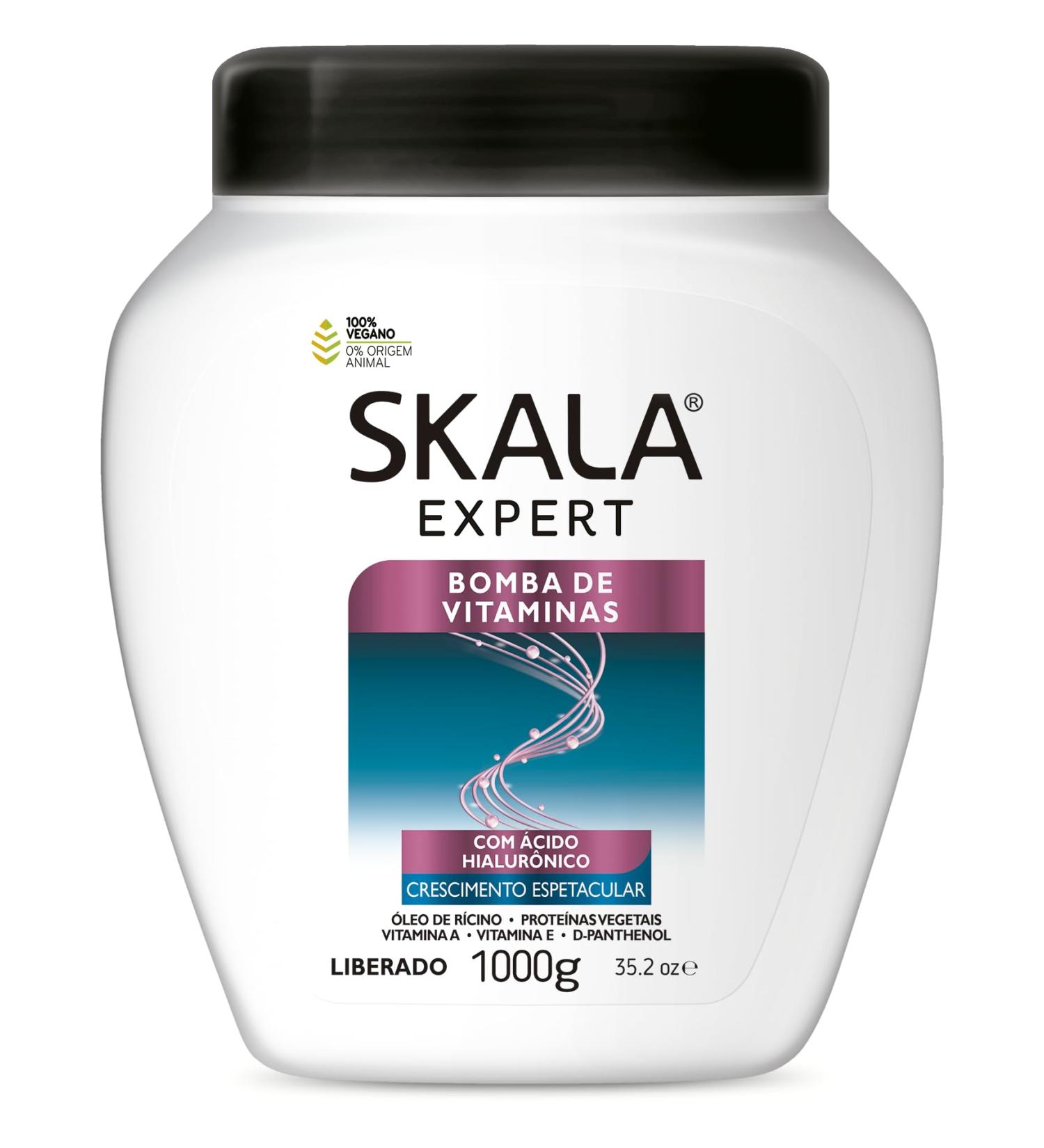 Skala Expert Bomba de Vitaminas Hair Fortification & Brazilian Treatment (35.2 Oz)