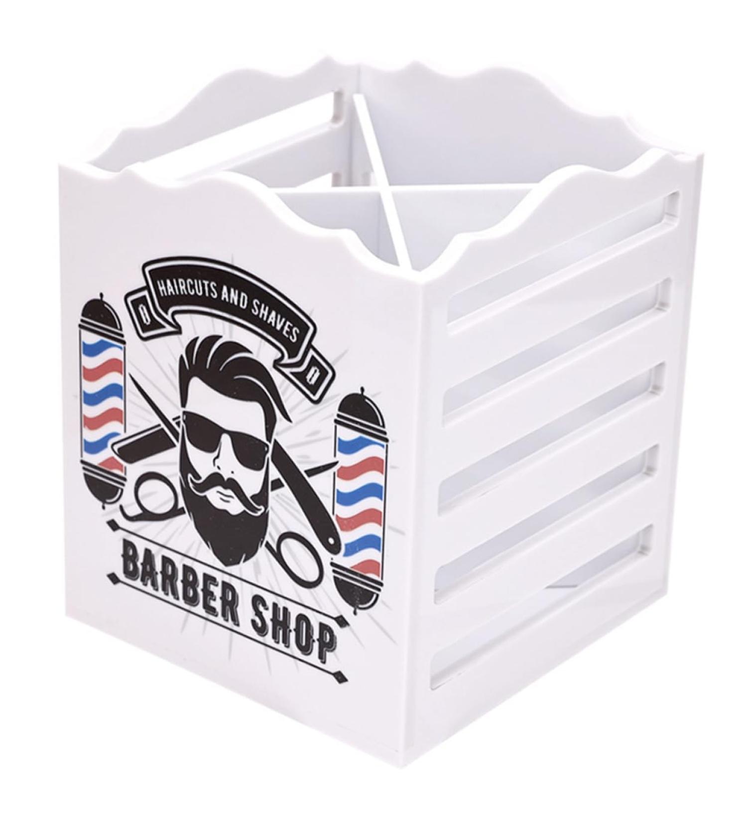 Generic Storage Box Barber Scissor Holder Haircut Scissor Holder Salon Comb Organizer Hair Brush Organizer Barbershop Scissor Holder Hair Holder Plastic Hairbrush Desktop - Buy Online on GoSupps.com