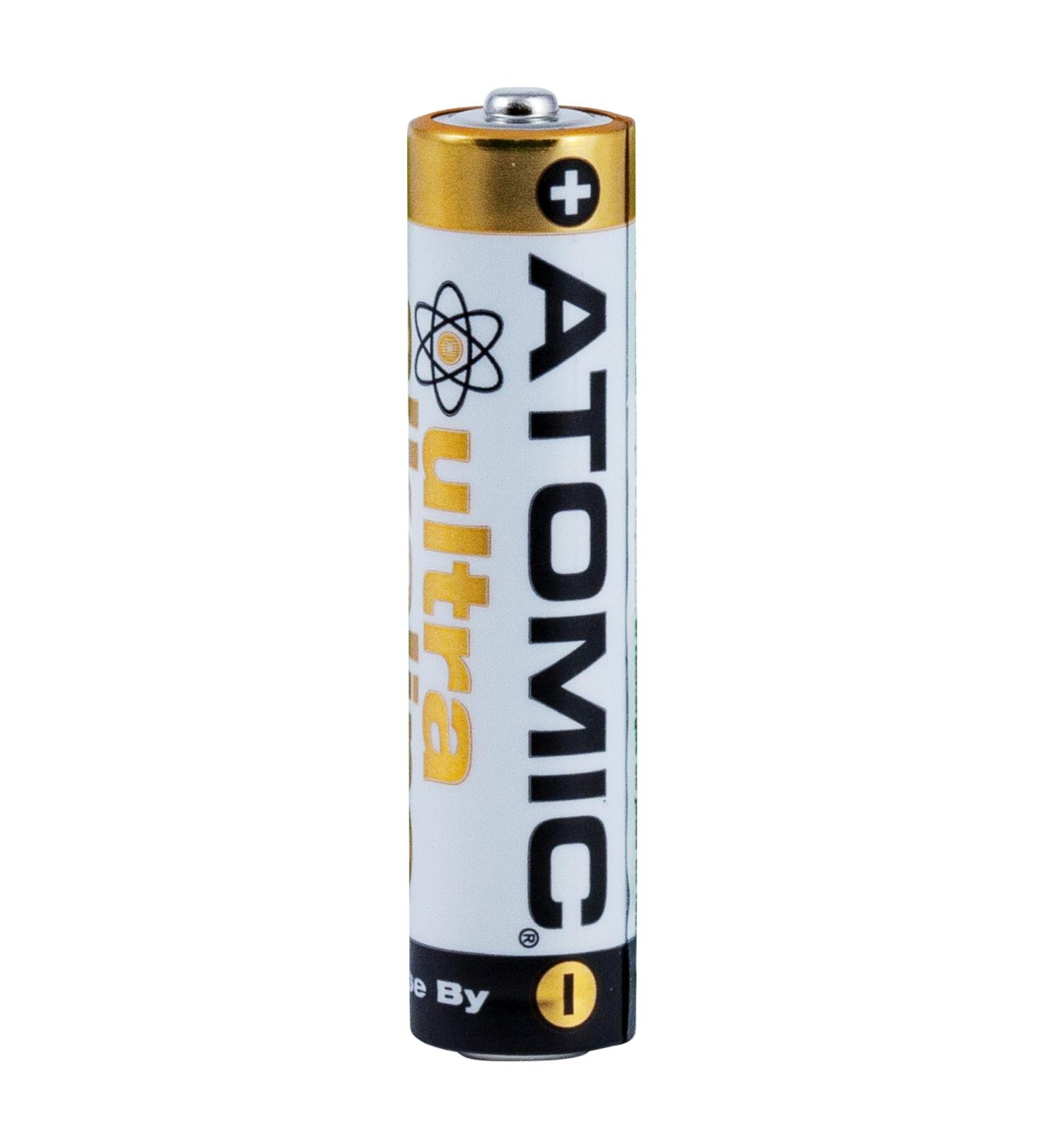 Buy ATOMIC AAA Battery 1.5V Ultra Alkaline LR03 AM4 - Bulk Pack of 24 - Long Lasting Power for Electronics - Buy Online on GoSupps.com