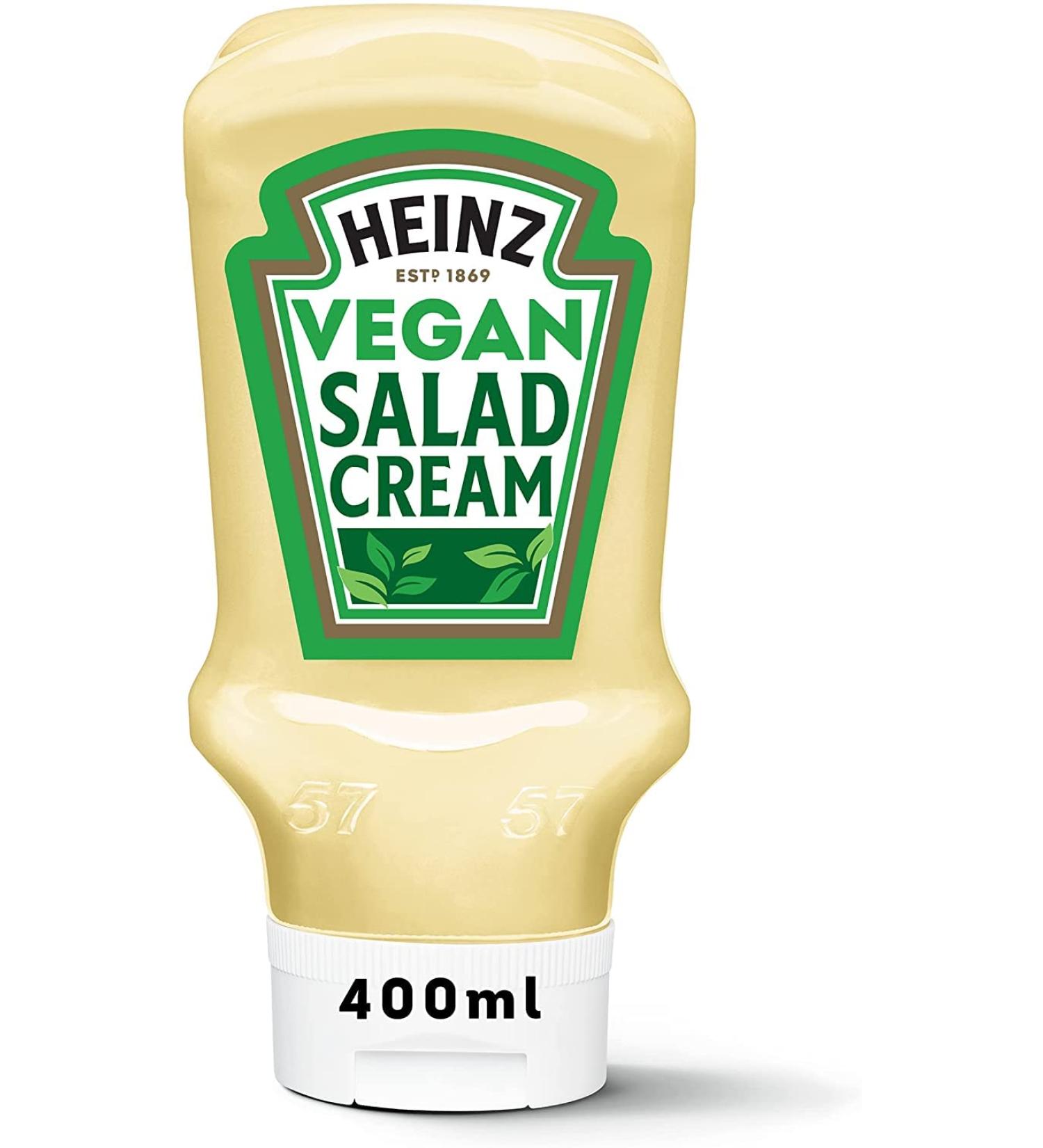 Heinz Vegan Salad Cream 400ml - Dairy-free and Delicious Dressing - Buy Online on GoSupps.com